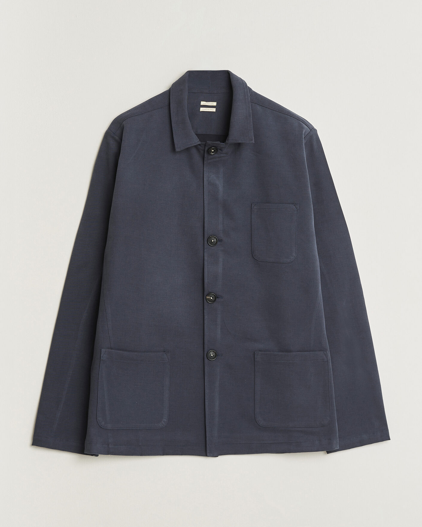 Mies | Takit | Massimo Alba | Florida Brushed Cotton Jacket Navy