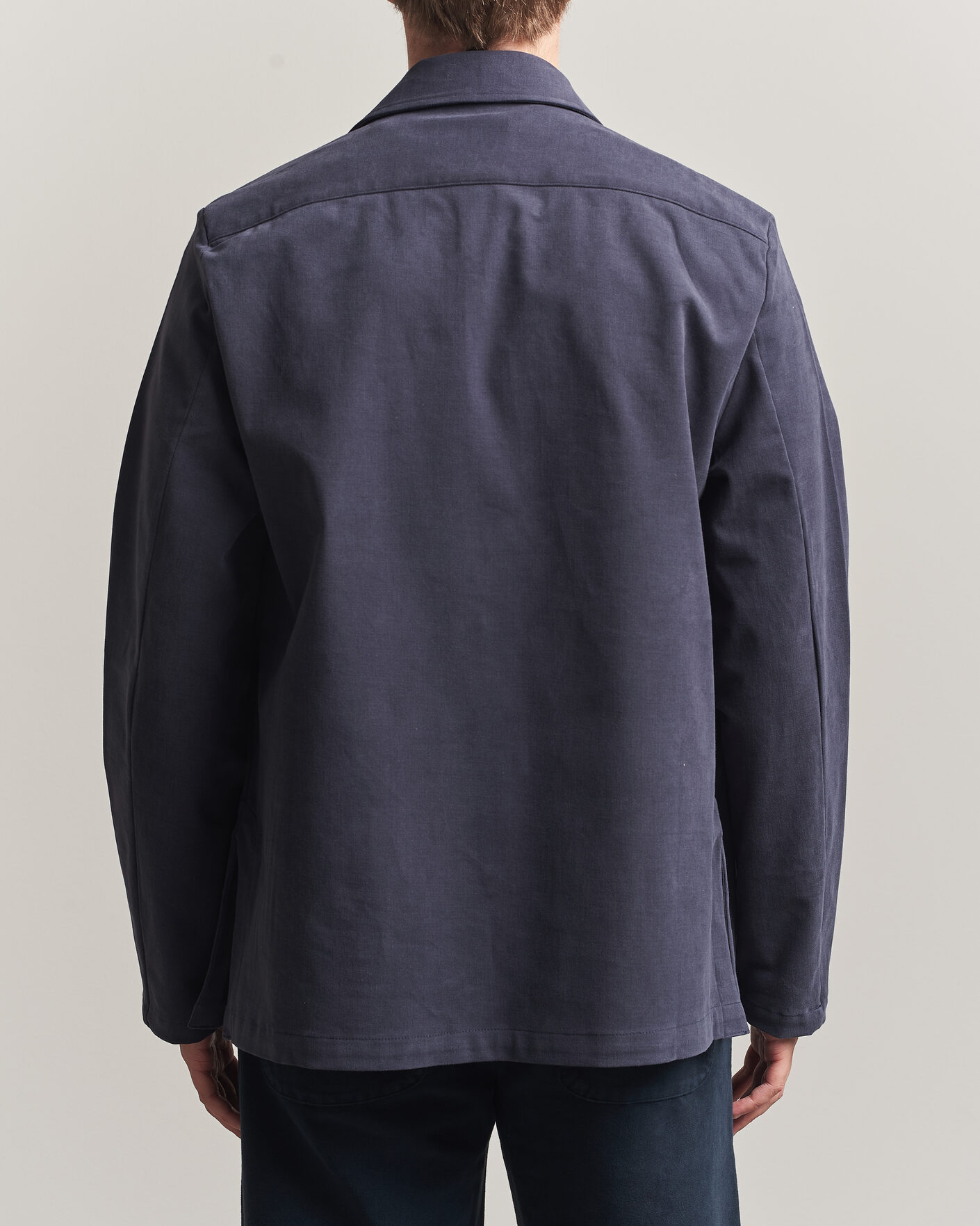 Mies | Takit | Massimo Alba | Florida Brushed Cotton Jacket Navy