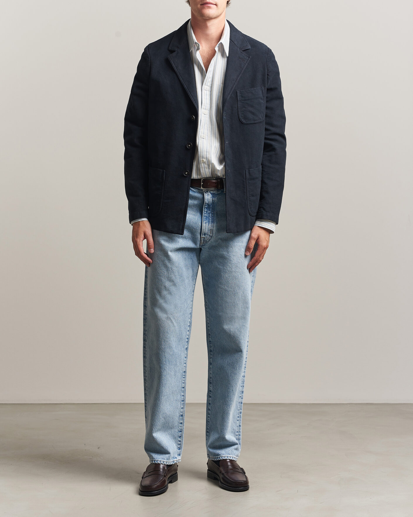 Mies | Pikkutakit | Massimo Alba | Baglietto Moleskine Jacket Navy
