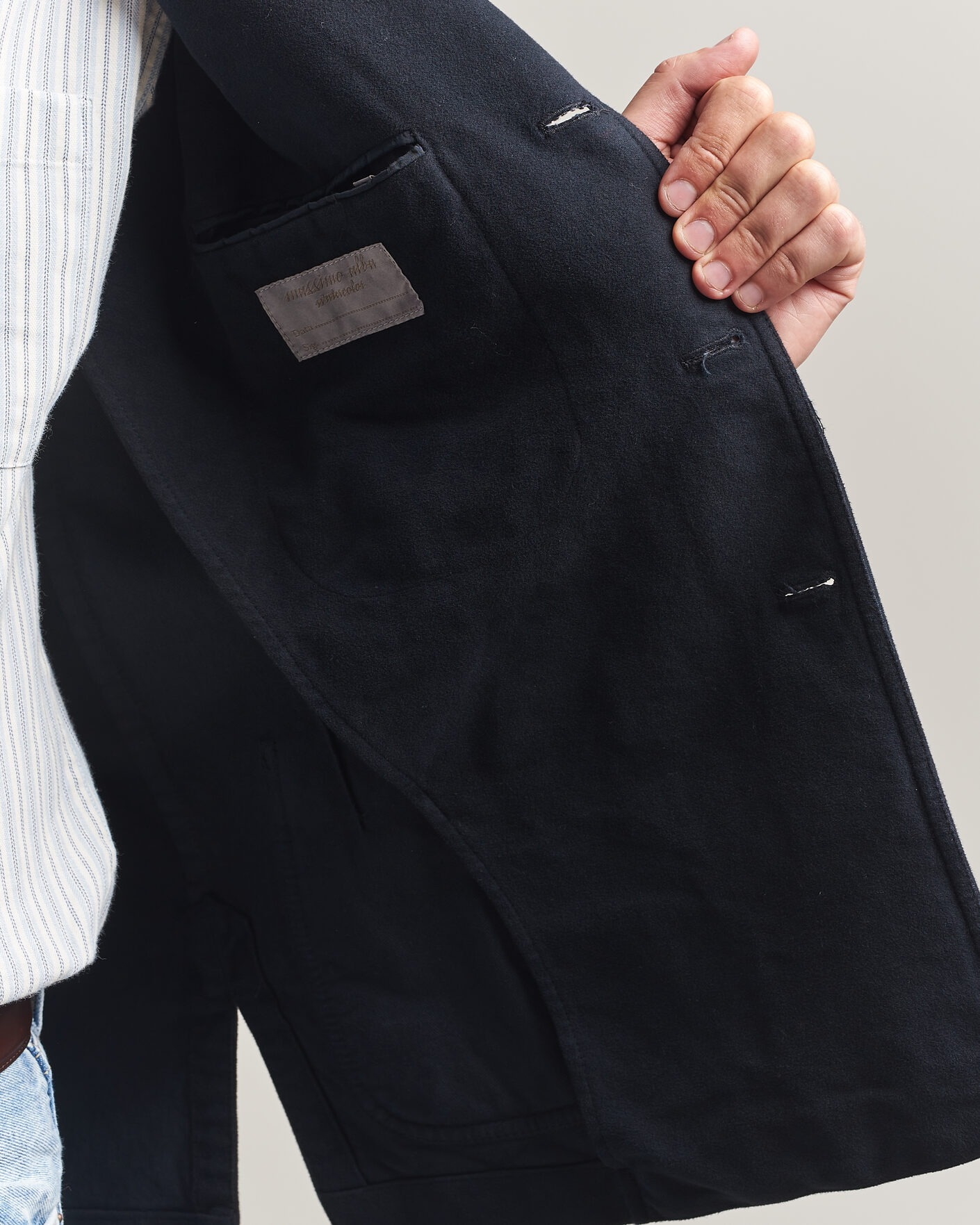 Mies | Pikkutakit | Massimo Alba | Baglietto Moleskine Jacket Navy