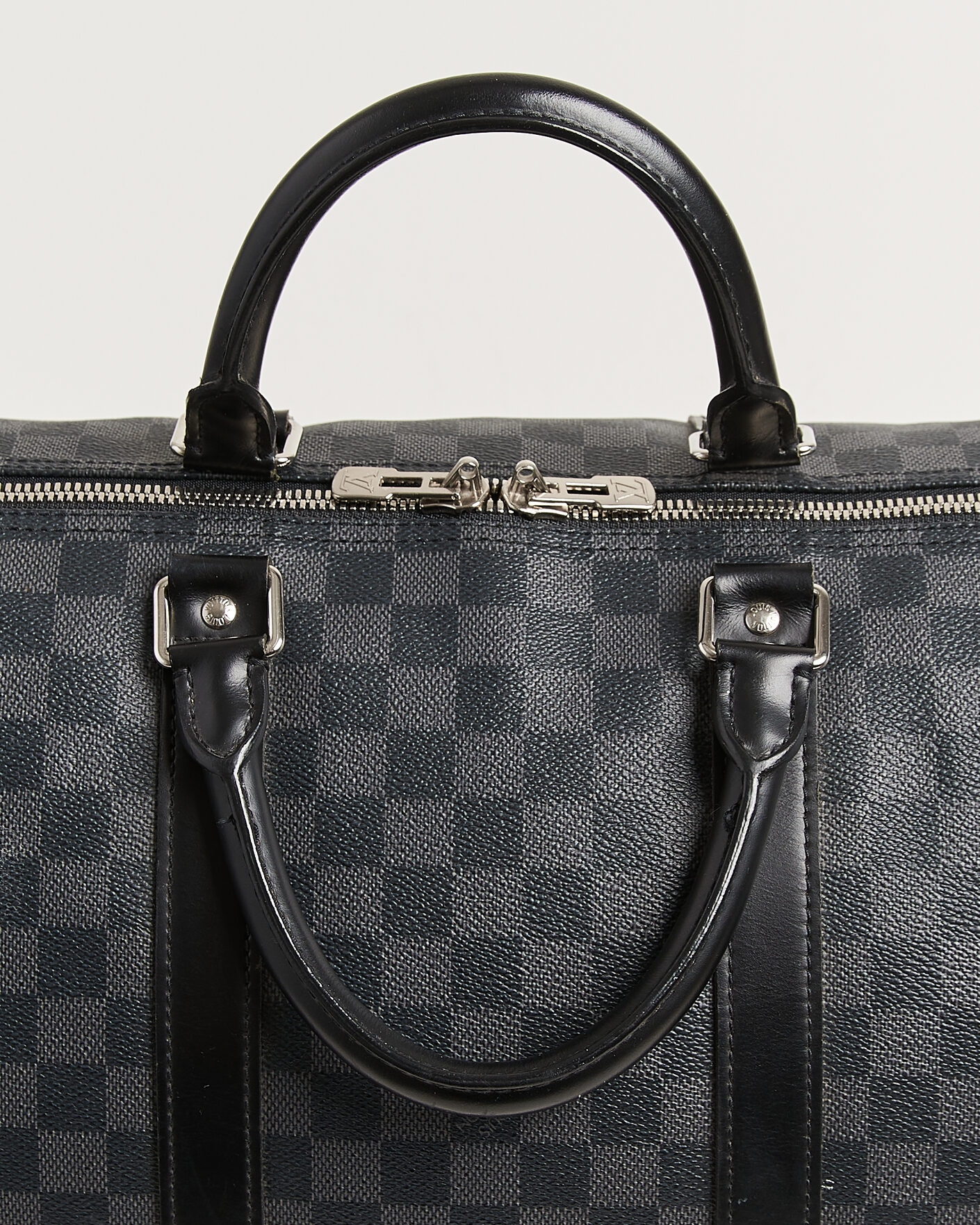 Mies | Pre-Owned & Vintage Bags | Louis Vuitton Pre-Owned | Keepall 55 Bandouliére Damier Graphite