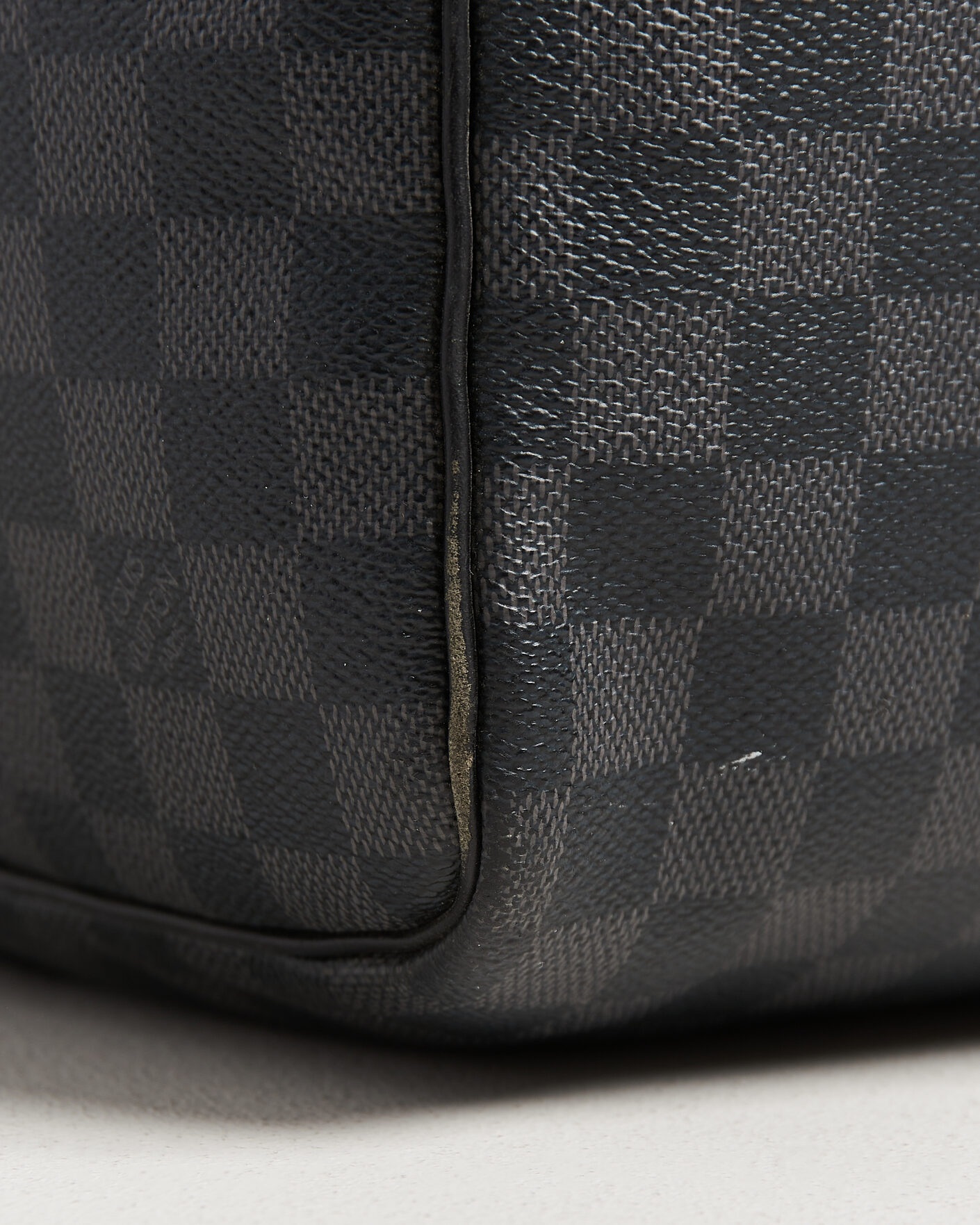 Mies | Pre-Owned & Vintage Bags | Louis Vuitton Pre-Owned | Keepall 55 Bandouliére Damier Graphite