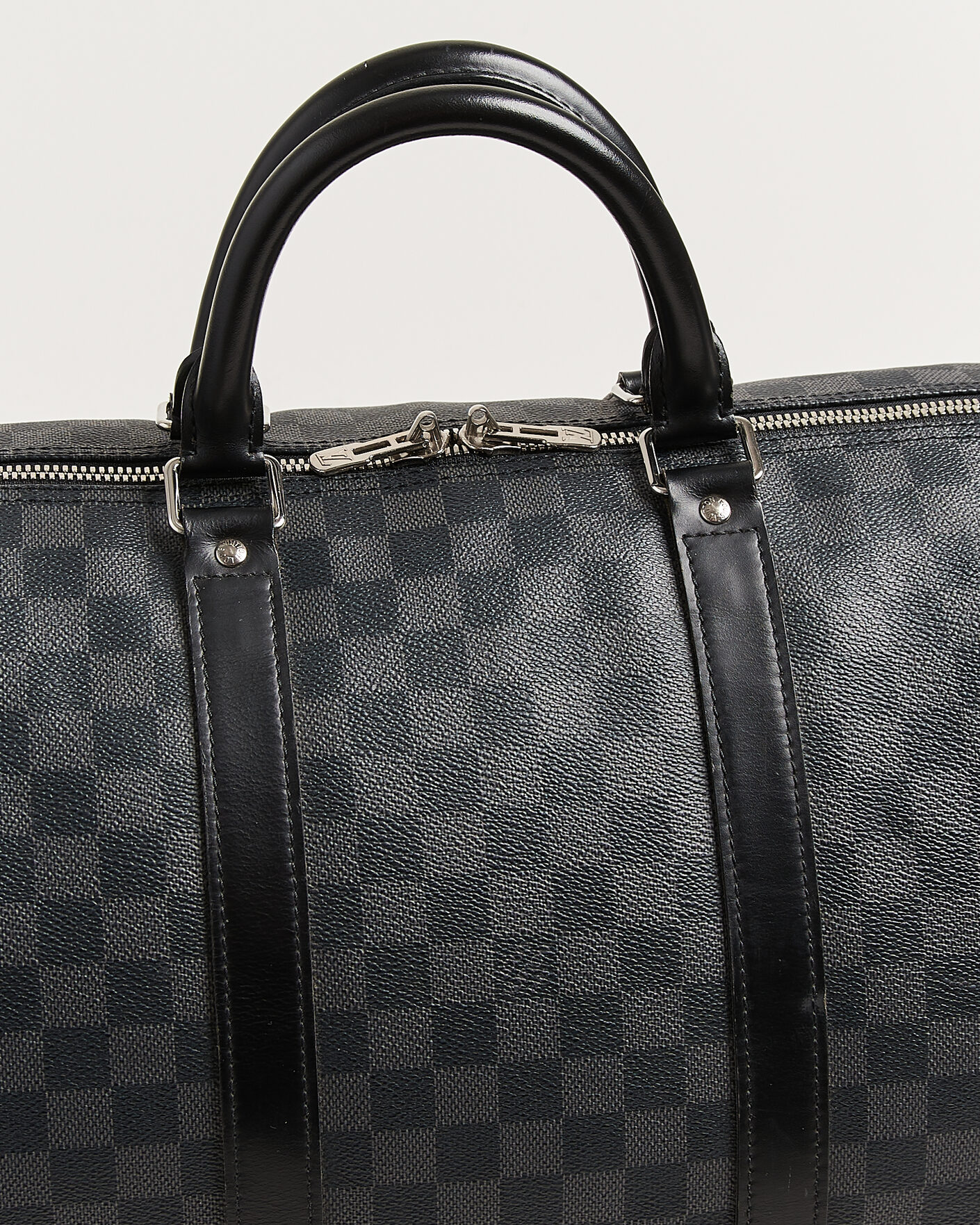 Mies | Pre-Owned & Vintage Bags | Louis Vuitton Pre-Owned | Keepall 55 Bandouliére Damier Graphite