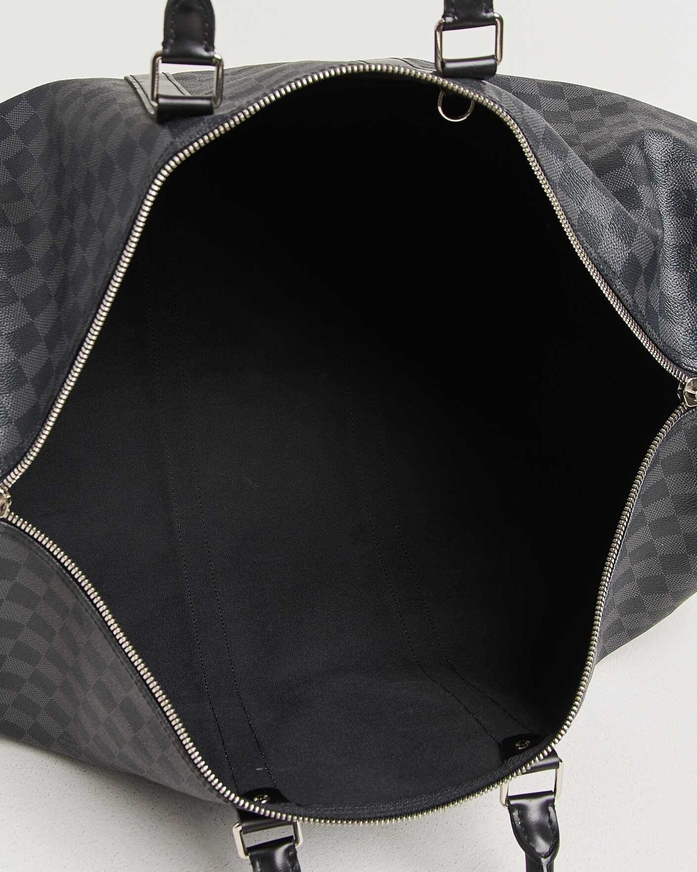 Mies | Pre-Owned & Vintage Bags | Louis Vuitton Pre-Owned | Keepall 55 Bandouliére Damier Graphite