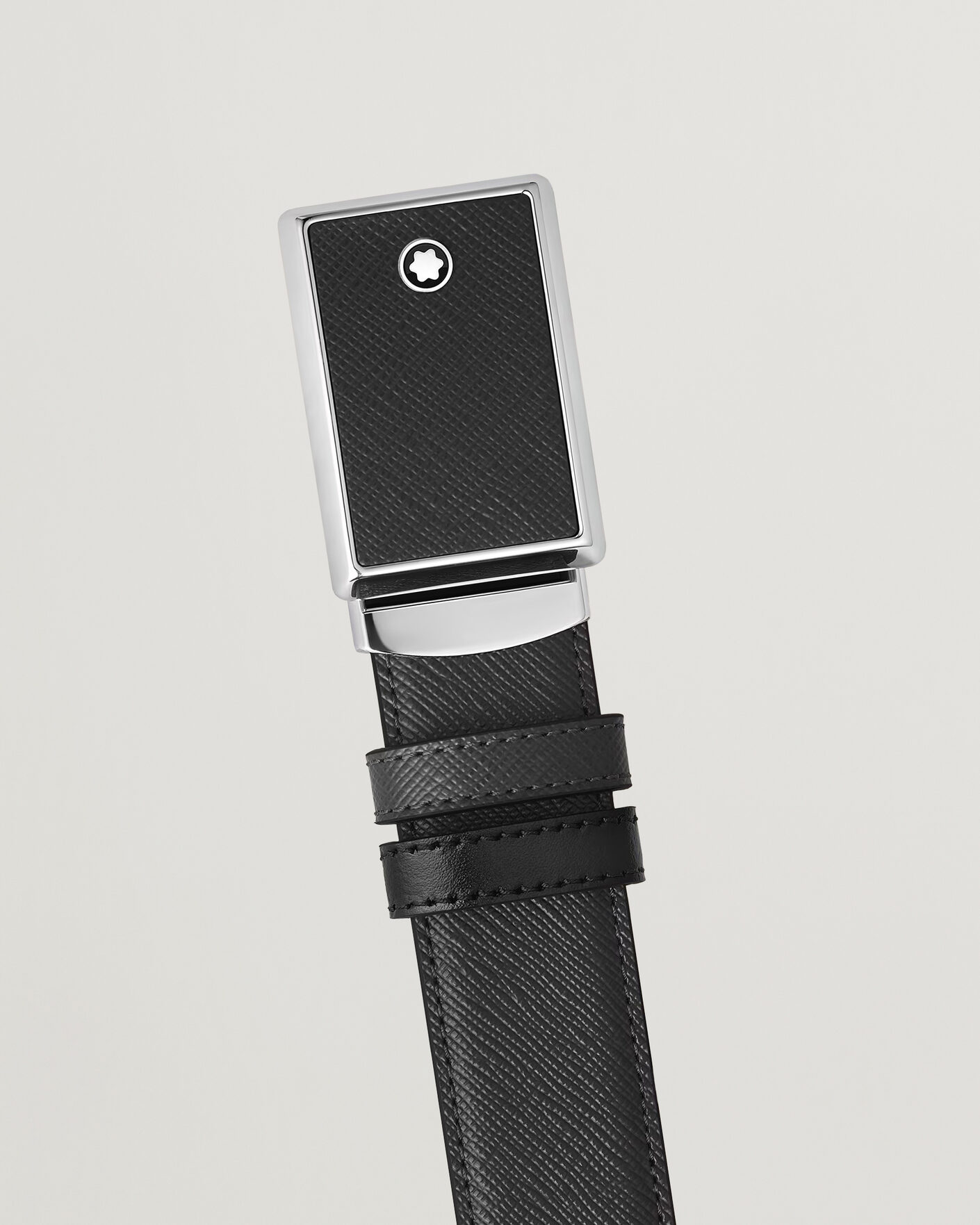 Mies | Vyöt | Montblanc | Buckle 30mm Leather Belt Black