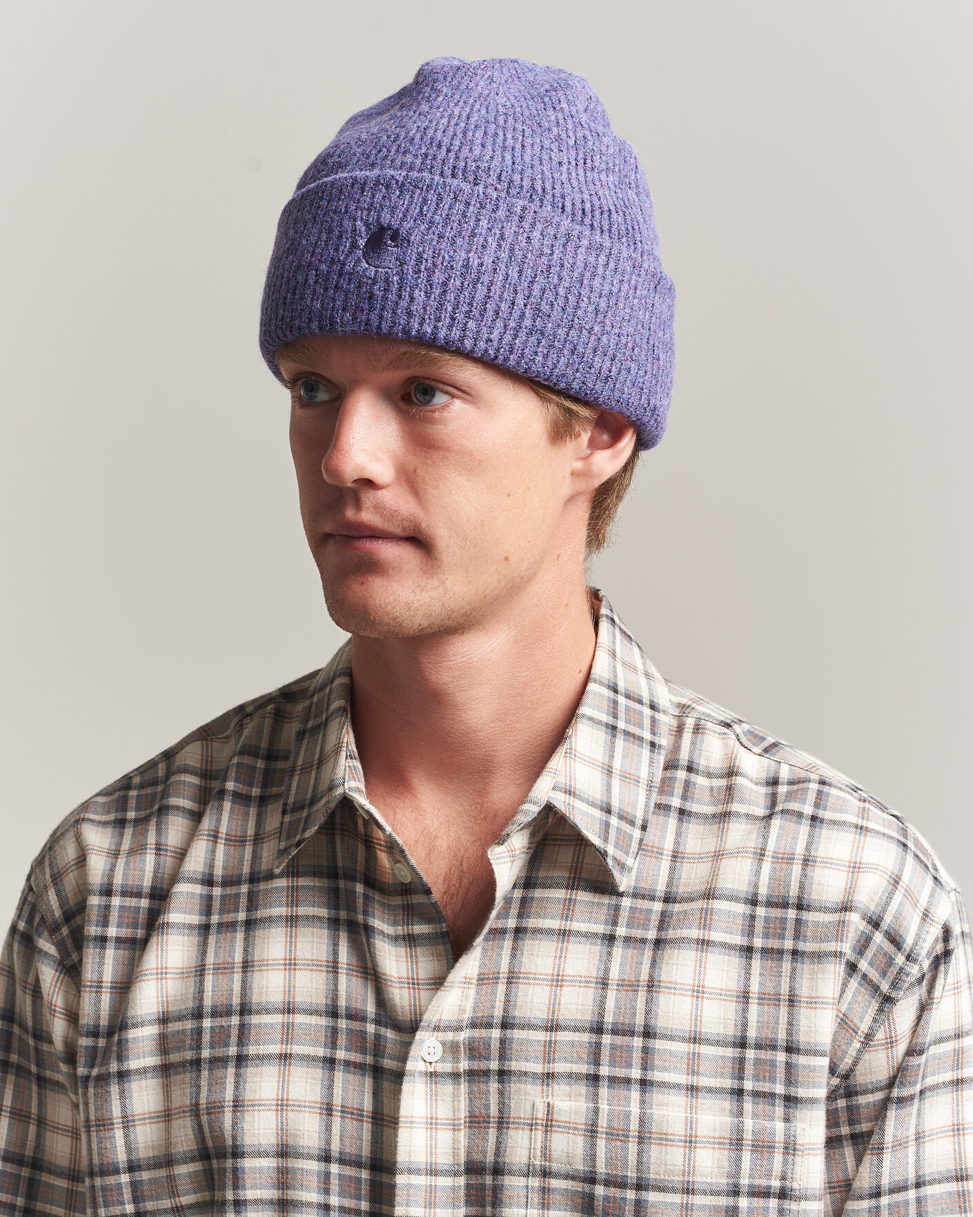 Mies | Pipot | Carhartt WIP | Curtis Tonal Logo Beanie Shady Purple