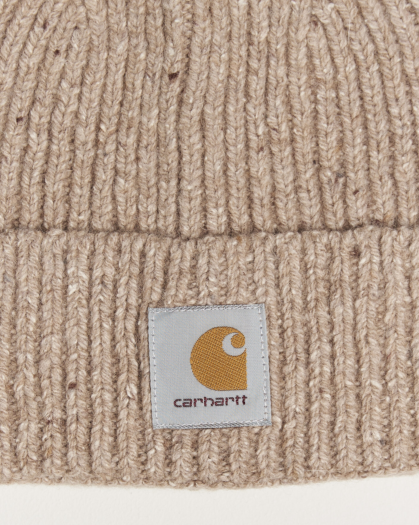 Mies | Pipot | Carhartt WIP | Anglistic Wool/Cotton Beanie Specled Fleur De Sel