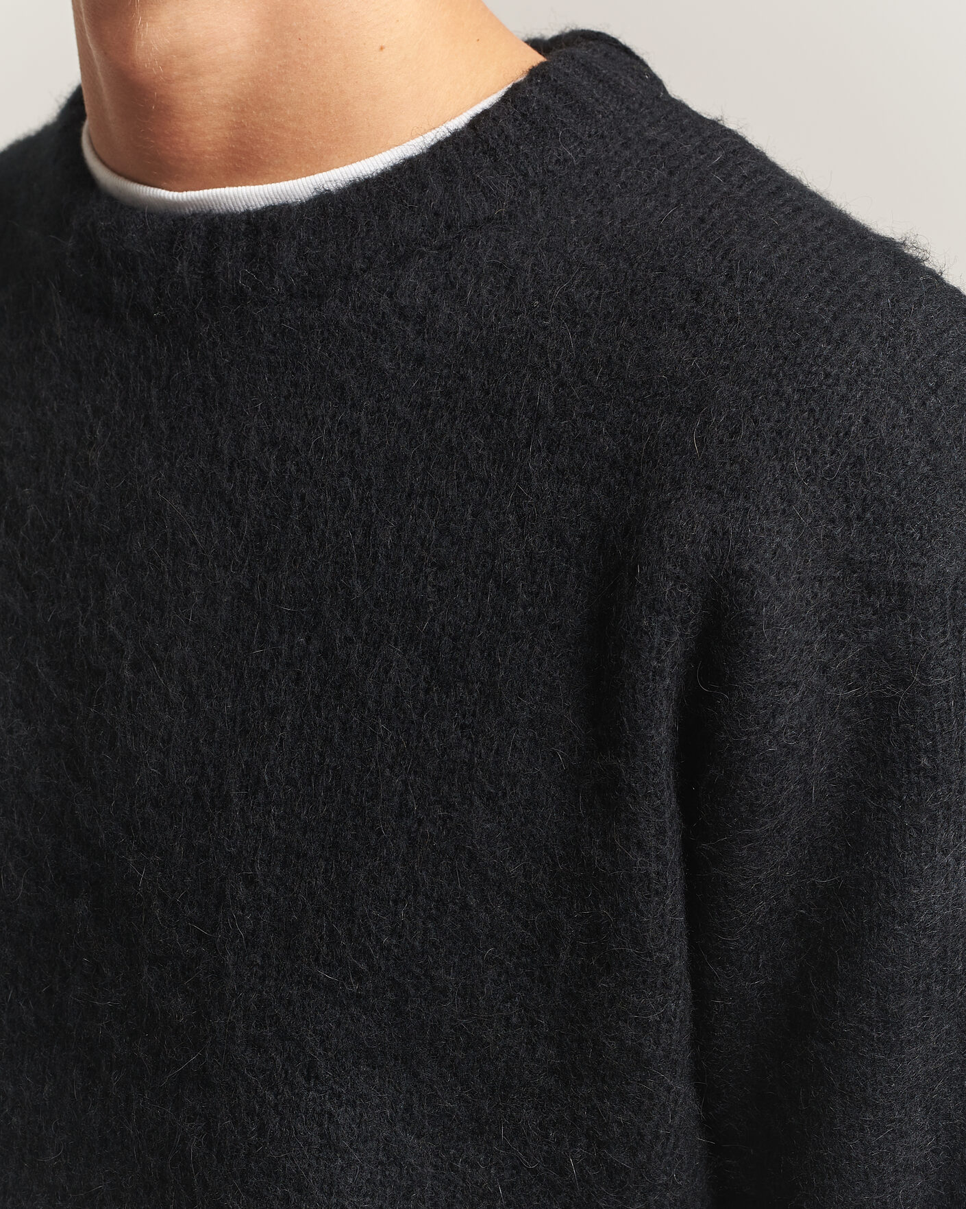 Mies | Puserot | Carhartt WIP | Merton Knitted Alpaca Sweater Black