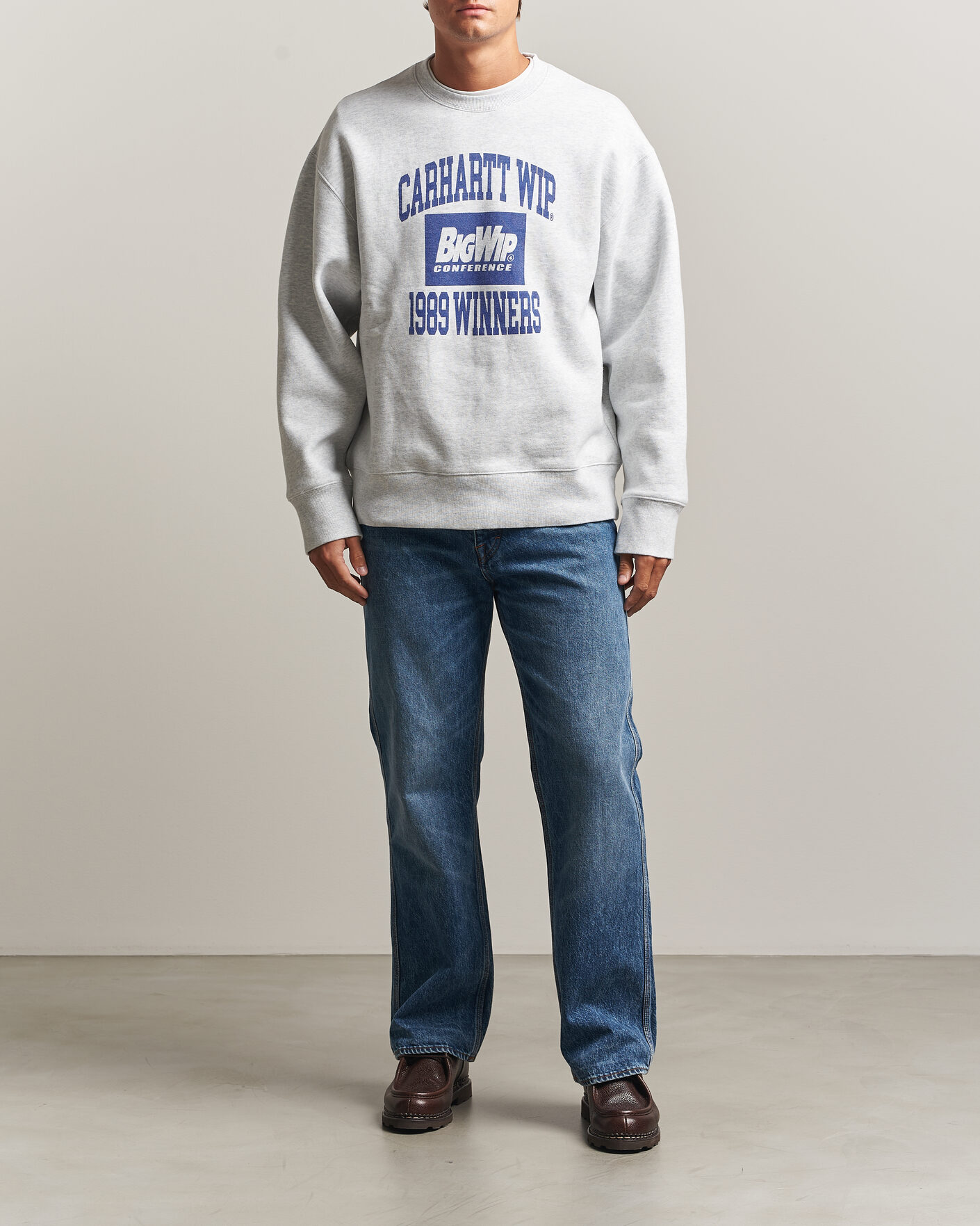 Mies | Puserot | Carhartt WIP | 1989 Winners Sweatshirt Ash Heather