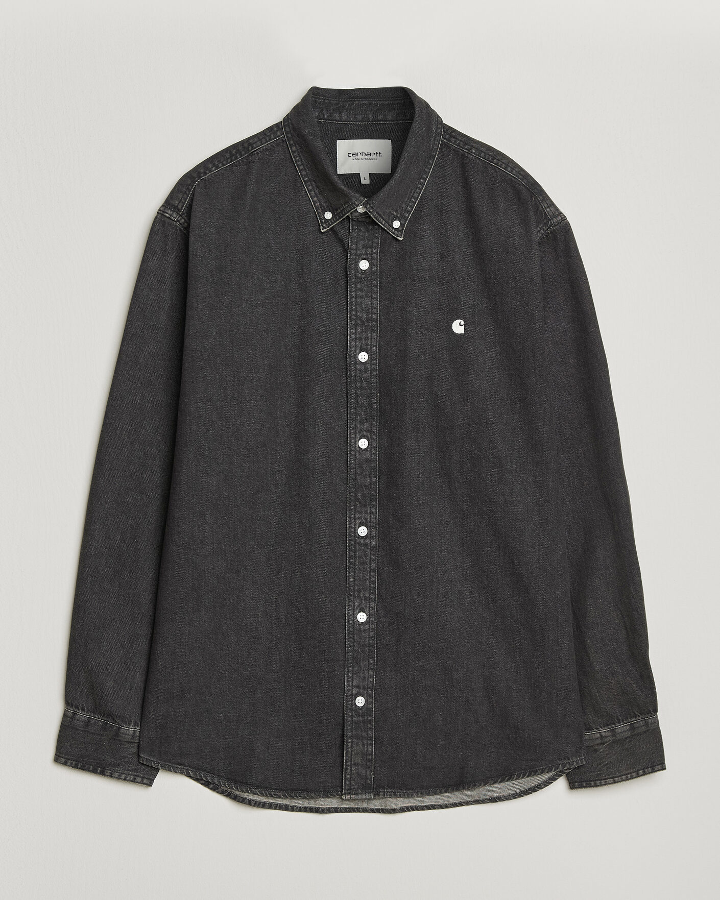 Mies | Kauluspaidat | Carhartt WIP | Lucas Denim Shirt Black