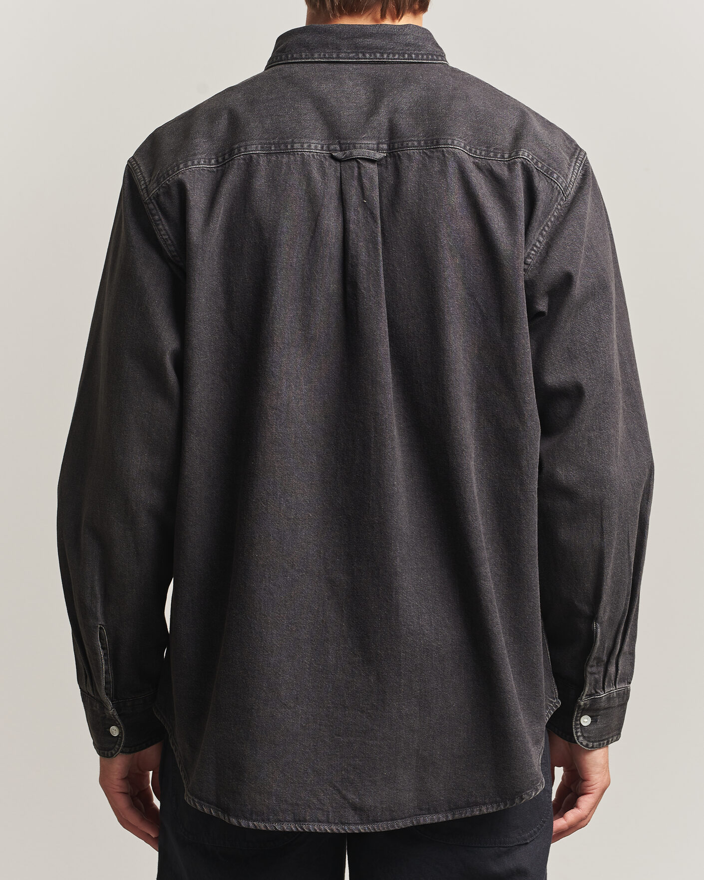 Mies | Kauluspaidat | Carhartt WIP | Lucas Denim Shirt Black