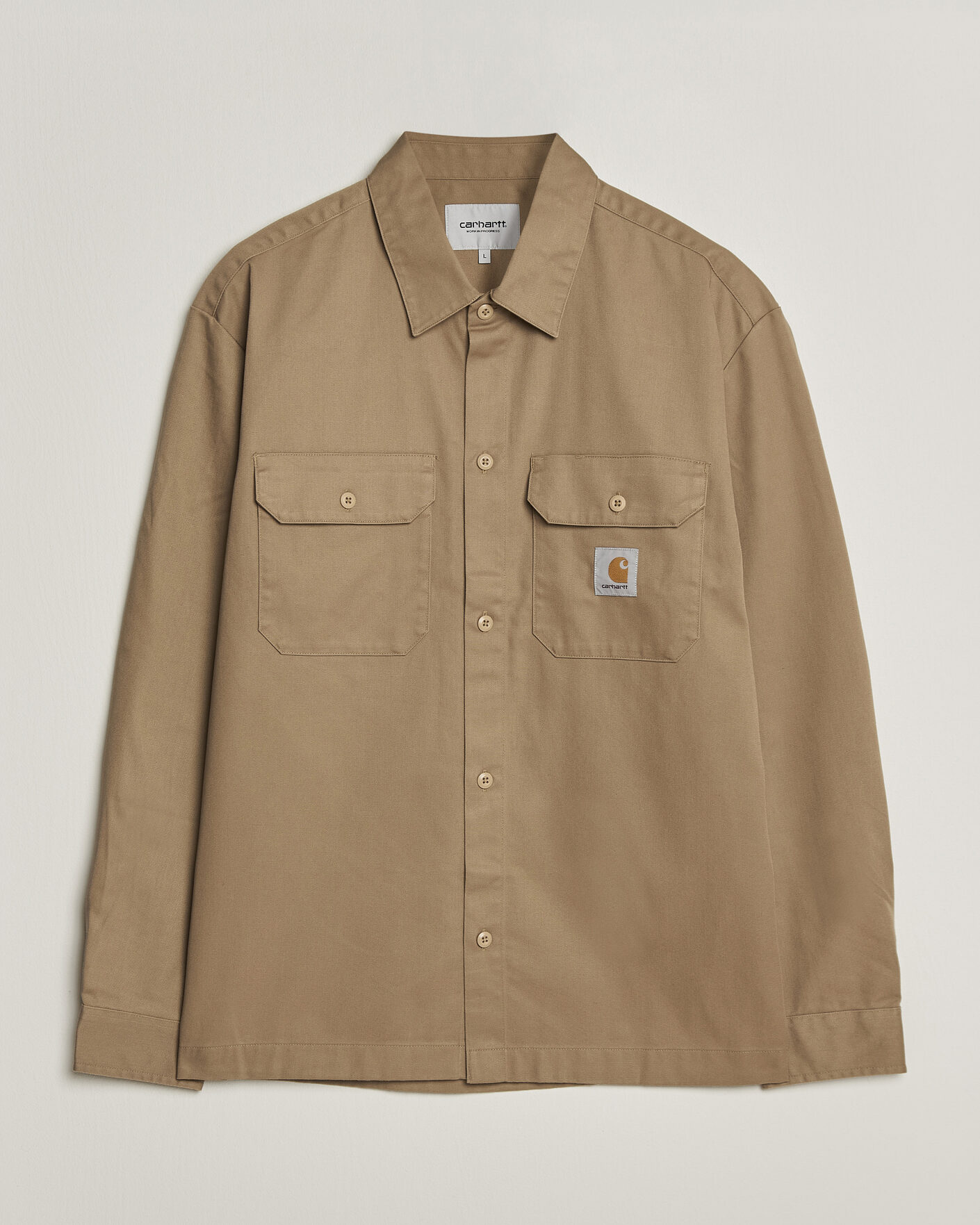 Mies | Kauluspaidat | Carhartt WIP | Craft Twill Shirt Leather