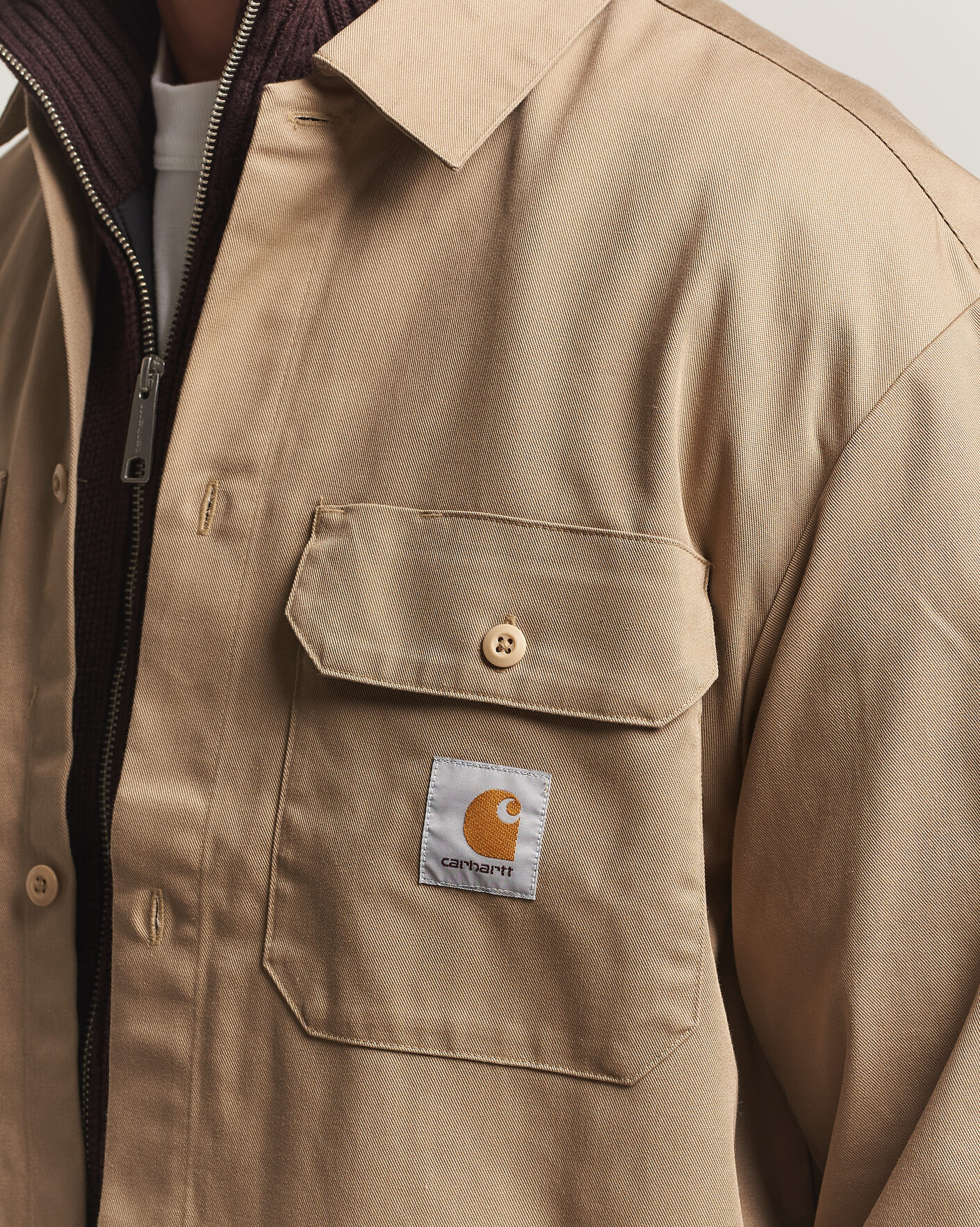 Mies | Kauluspaidat | Carhartt WIP | Craft Twill Shirt Leather