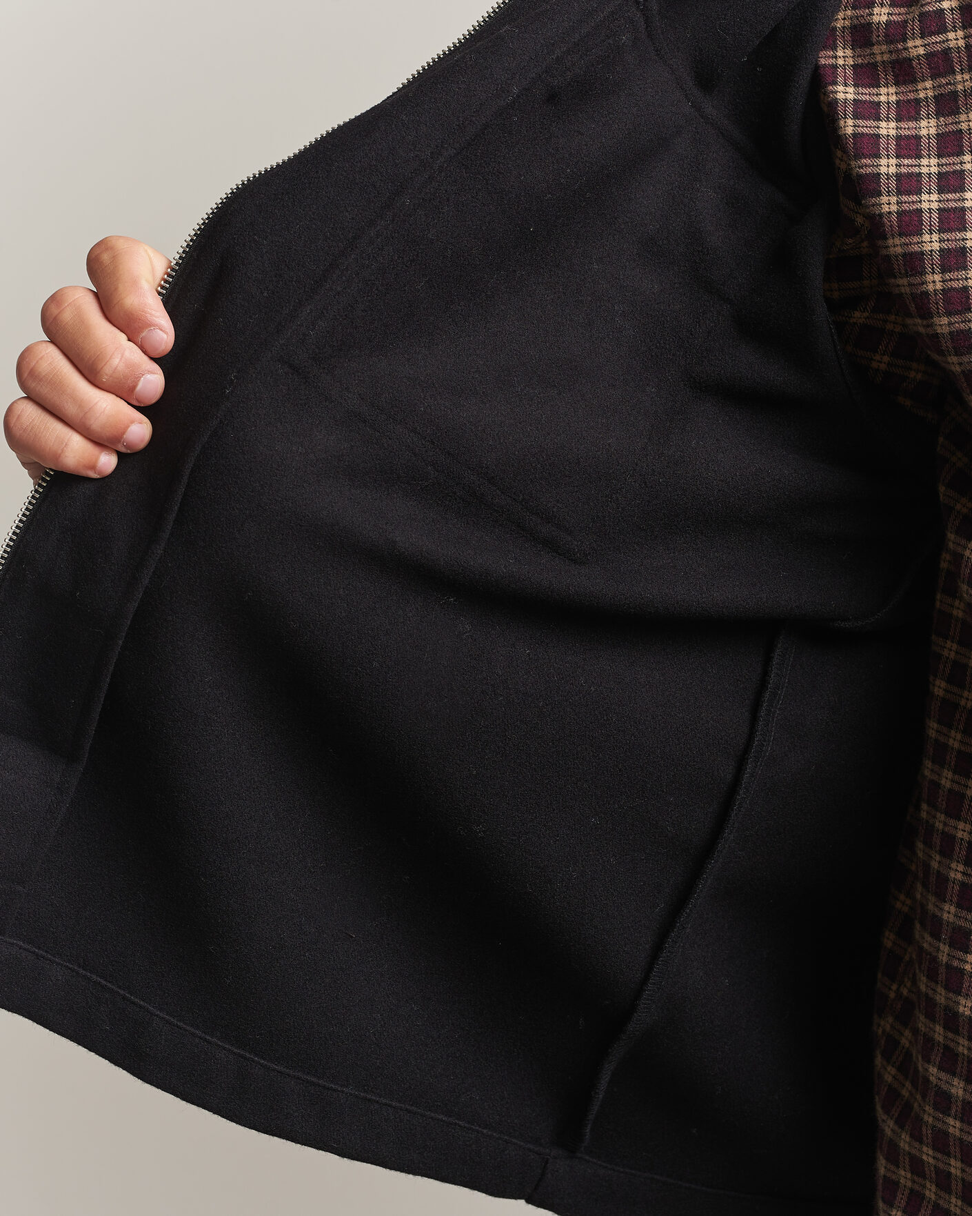 Mies | Kauluspaidat | Carhartt WIP | Atoka Wool Zip Shirt Jacket Black
