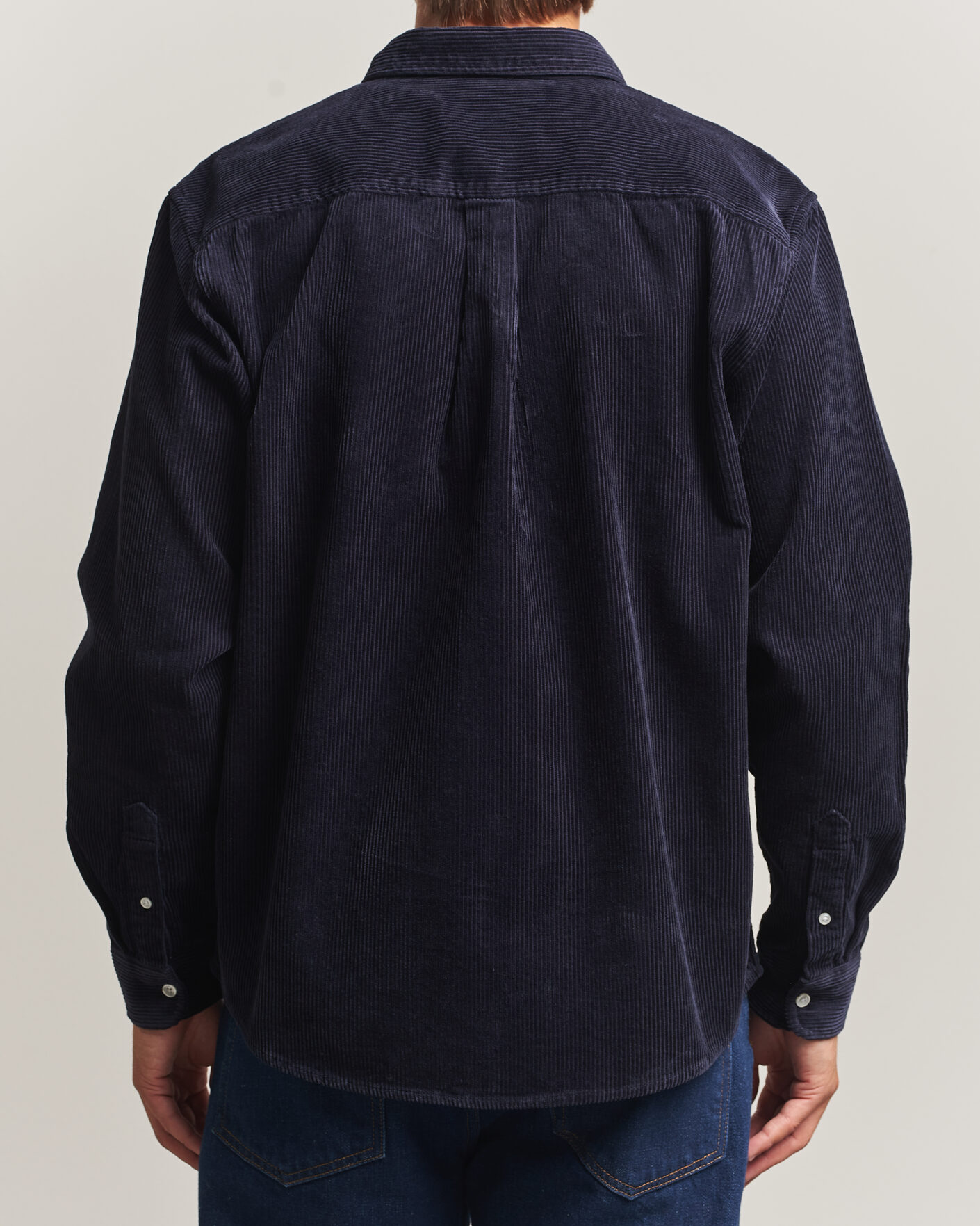 Mies | Kauluspaidat | Carhartt WIP | Madison Cord Shirt Dark Navy