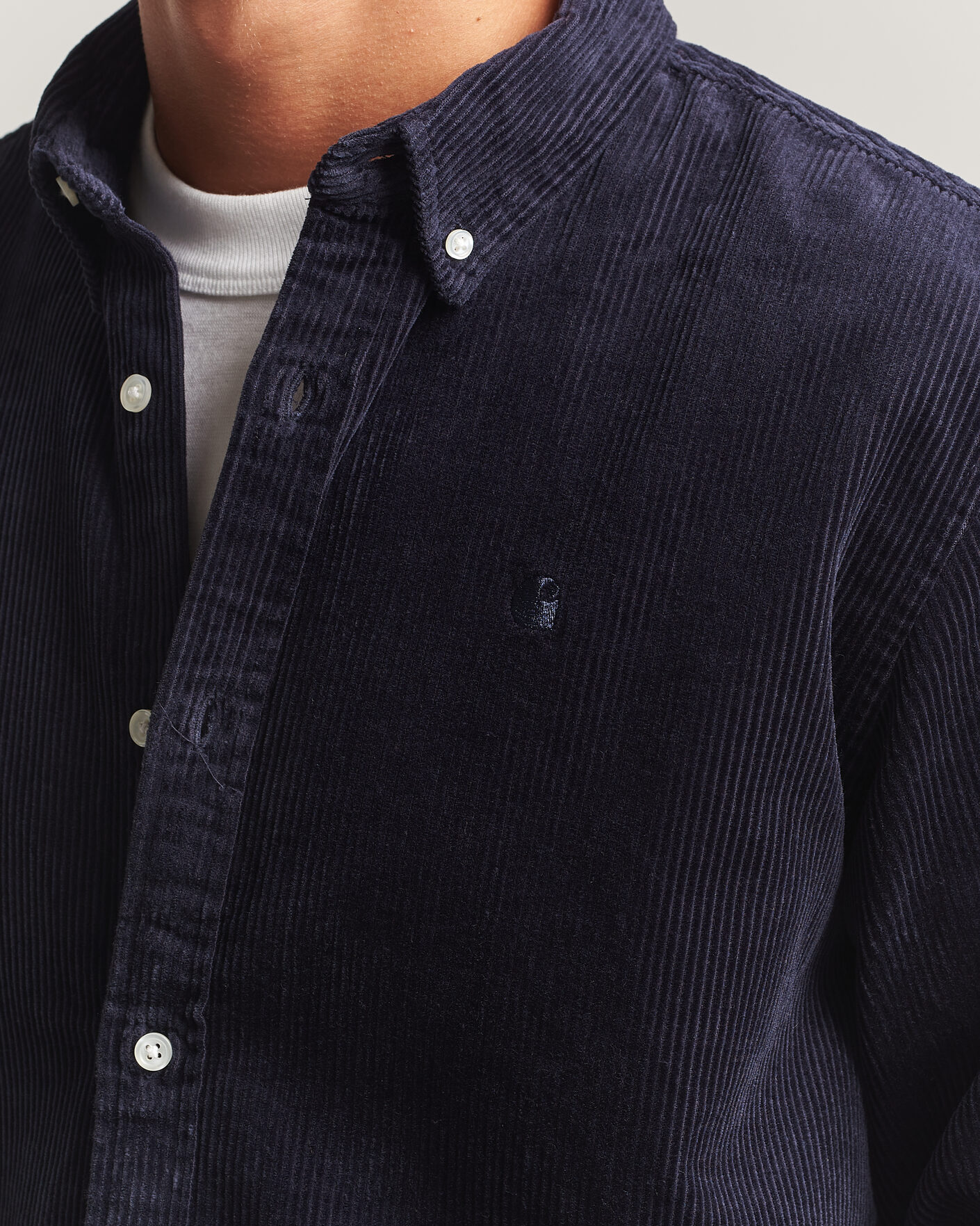 Mies | Kauluspaidat | Carhartt WIP | Madison Cord Shirt Dark Navy