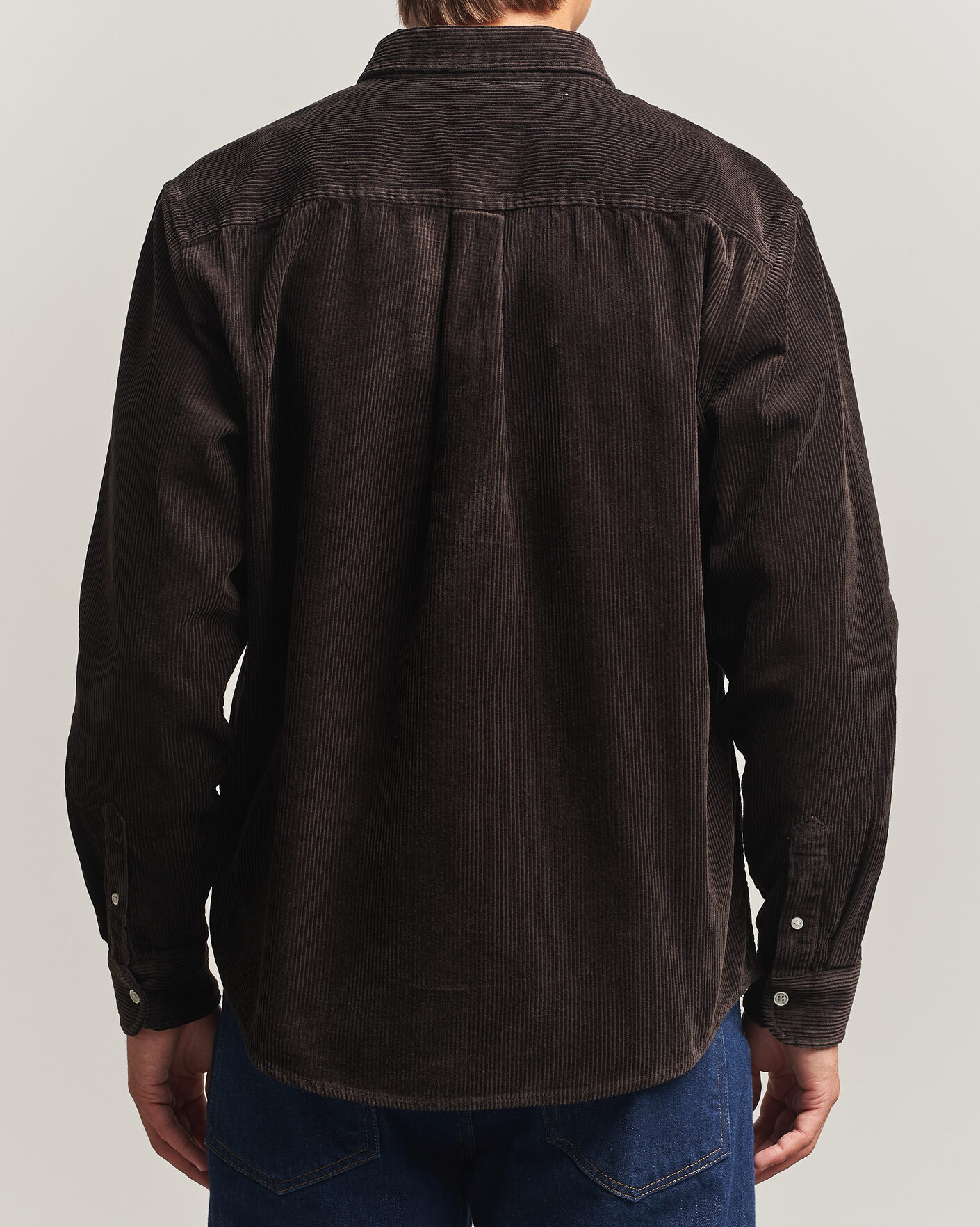 Mies | Kauluspaidat | Carhartt WIP | Madison Cord Shirt Tobacco