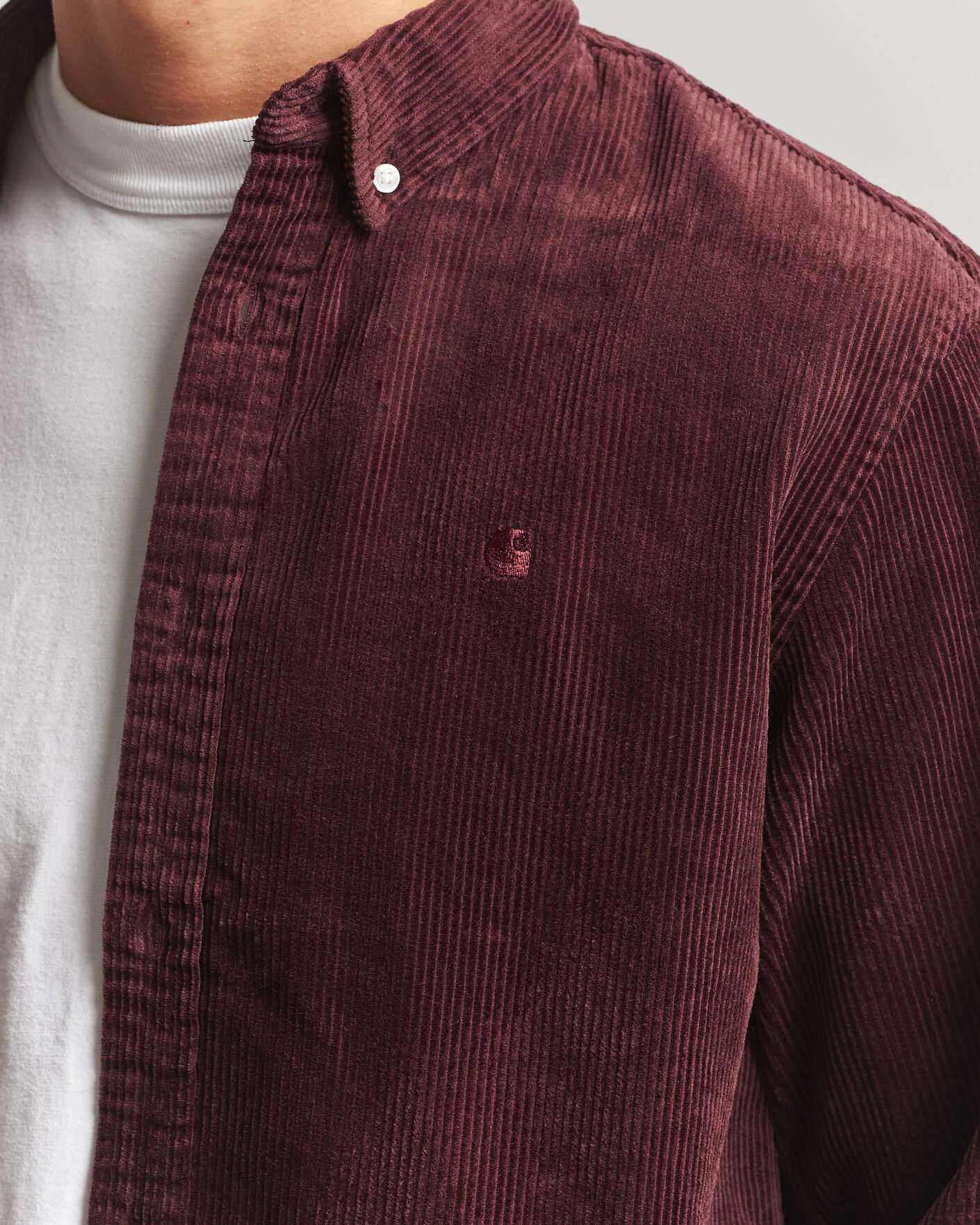Mies | Kauluspaidat | Carhartt WIP | Madison Cord Shirt Amarone