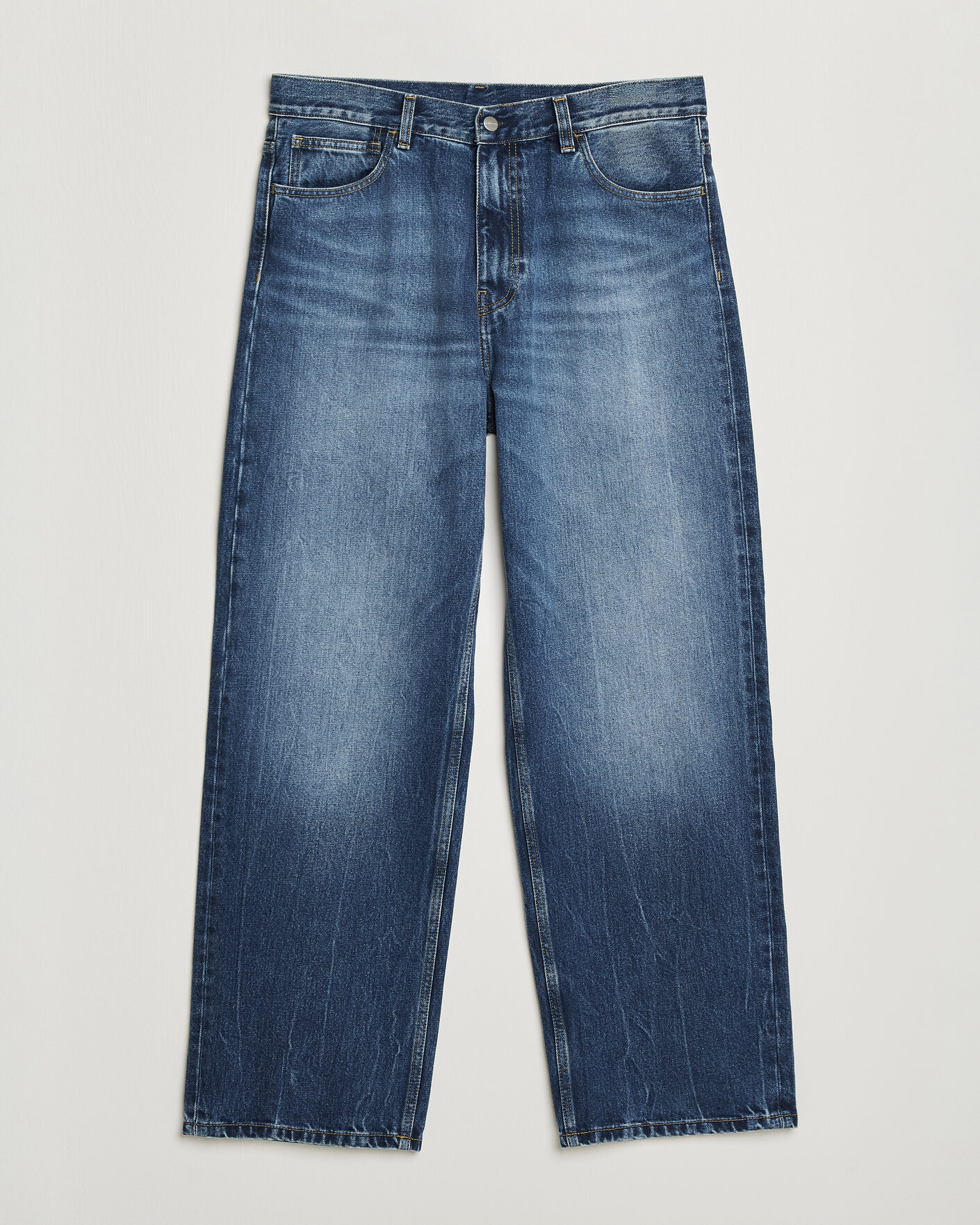 Mies | Housut | Carhartt WIP | Payson Pant Blue Marble Used Wash