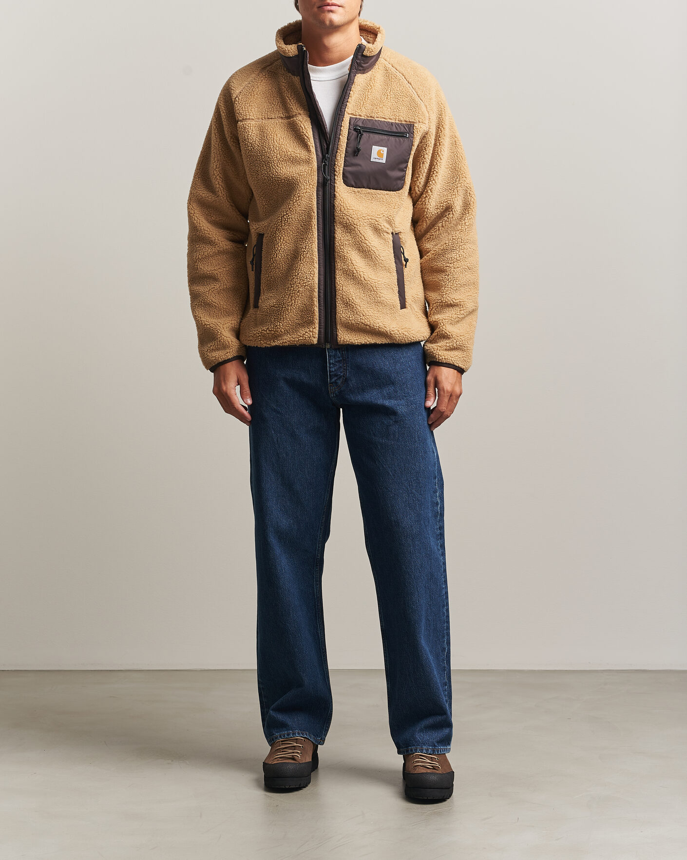 Mies | Puserot | Carhartt WIP | Prentis Pile Liner Whip H Brown