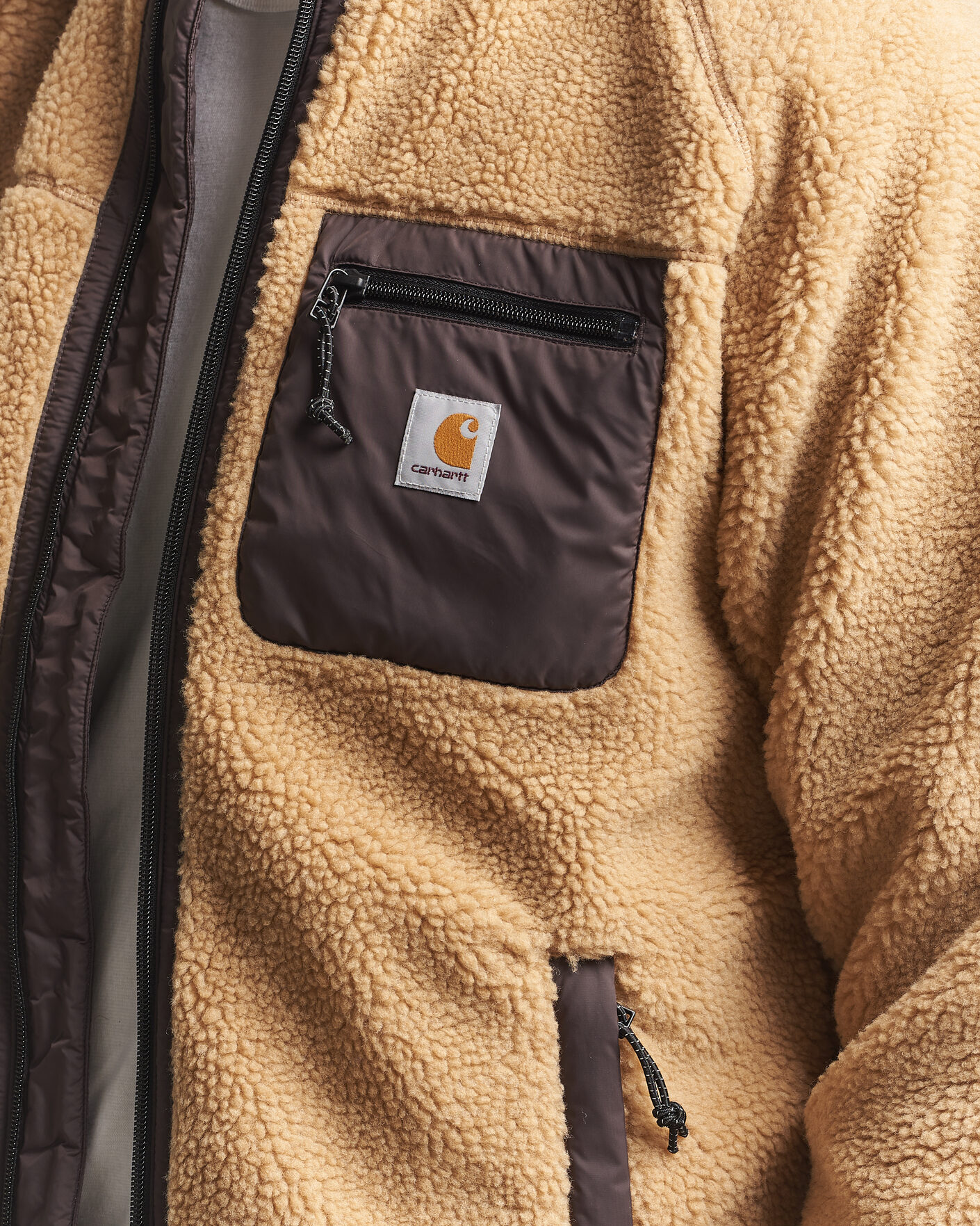 Mies | Puserot | Carhartt WIP | Prentis Pile Liner Whip H Brown