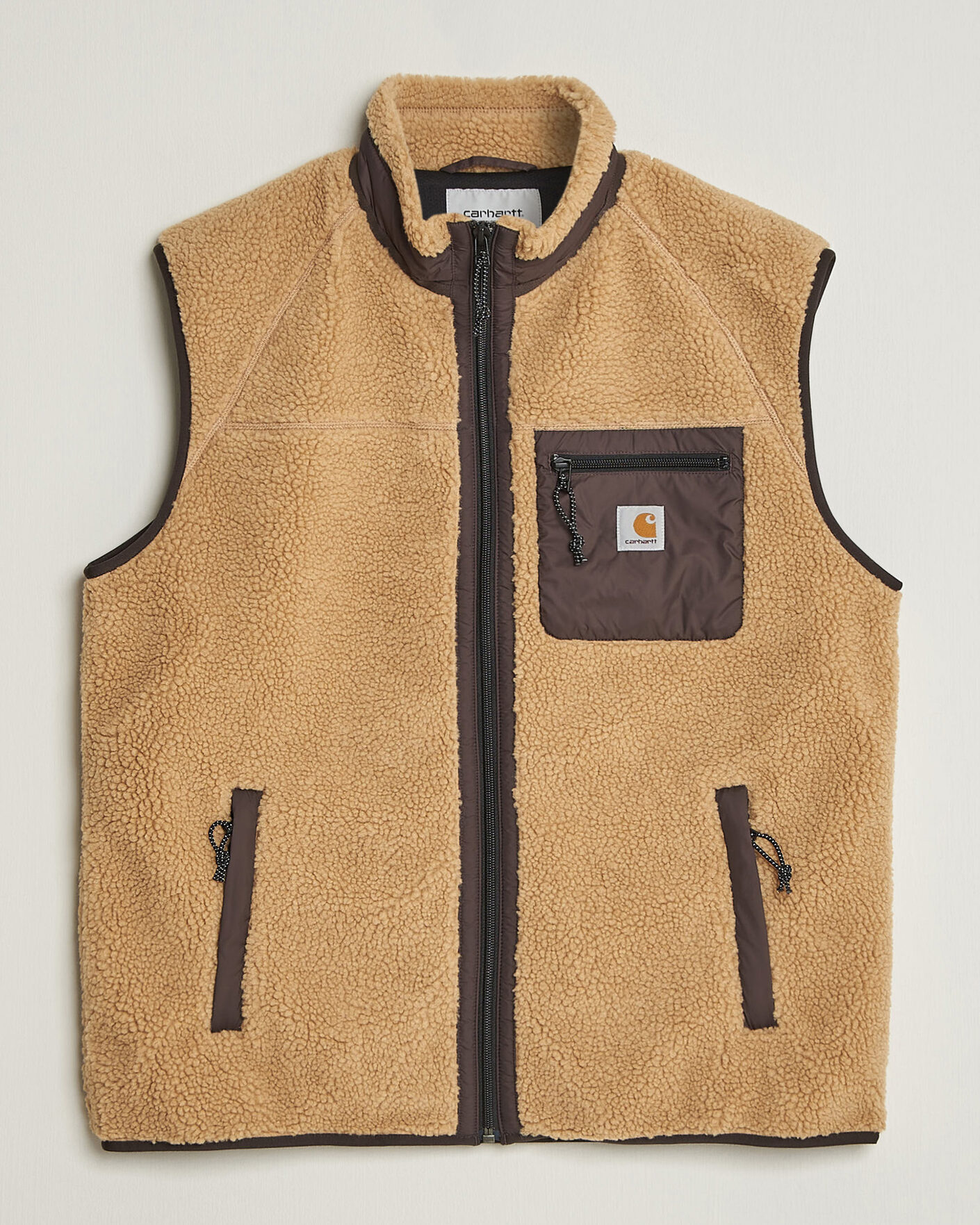 Mies | Ulkoliivit | Carhartt WIP | Prentis Pile Vest Tobacco