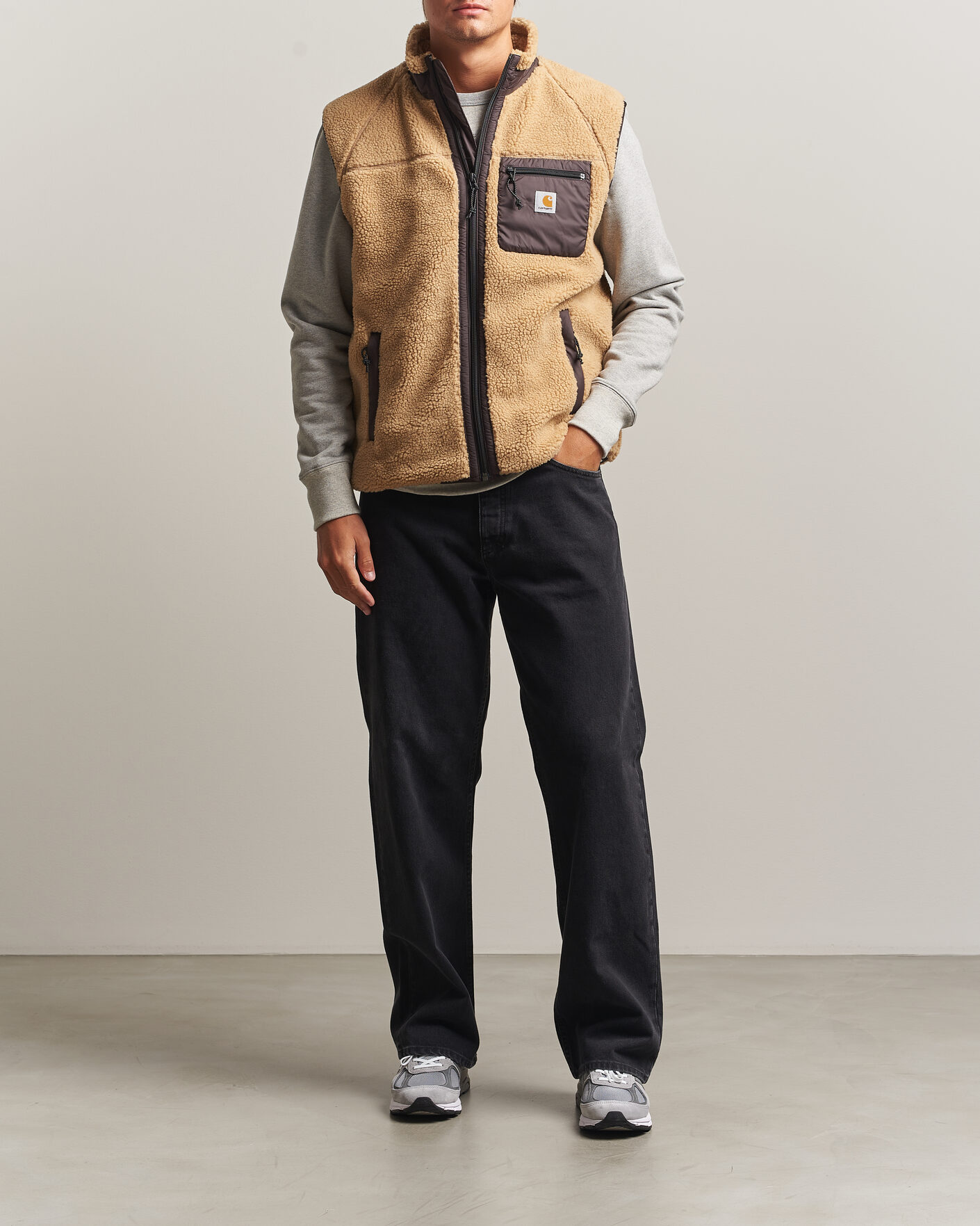 Mies | Ulkoliivit | Carhartt WIP | Prentis Pile Vest Tobacco