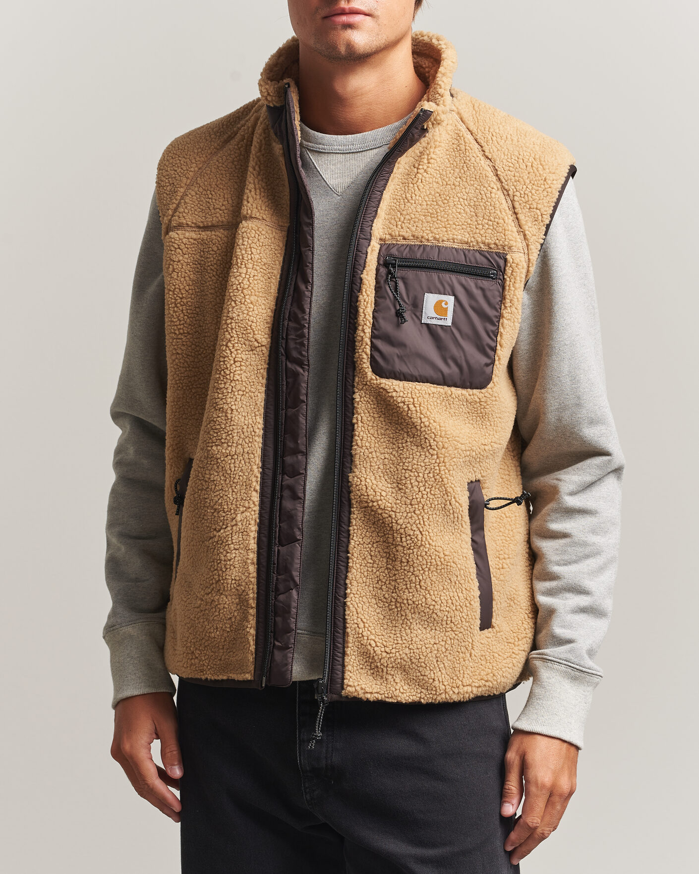 Mies | Ulkoliivit | Carhartt WIP | Prentis Pile Vest Tobacco