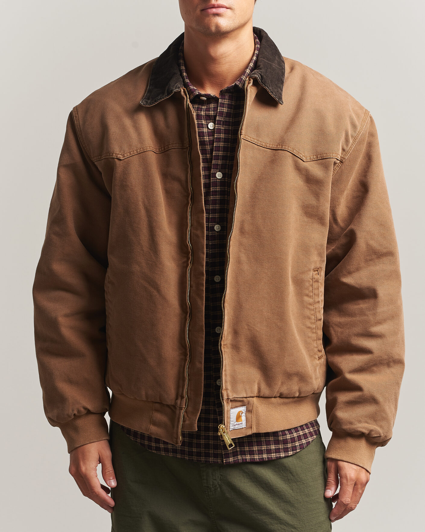 Mies | Takit | Carhartt WIP | OG Santa Fe Jacket Whip H Brown