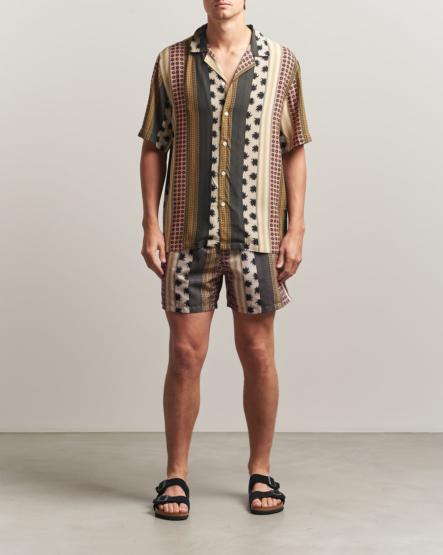 Mies | Uimahousut | OAS | Printed Swimshorts Multi
