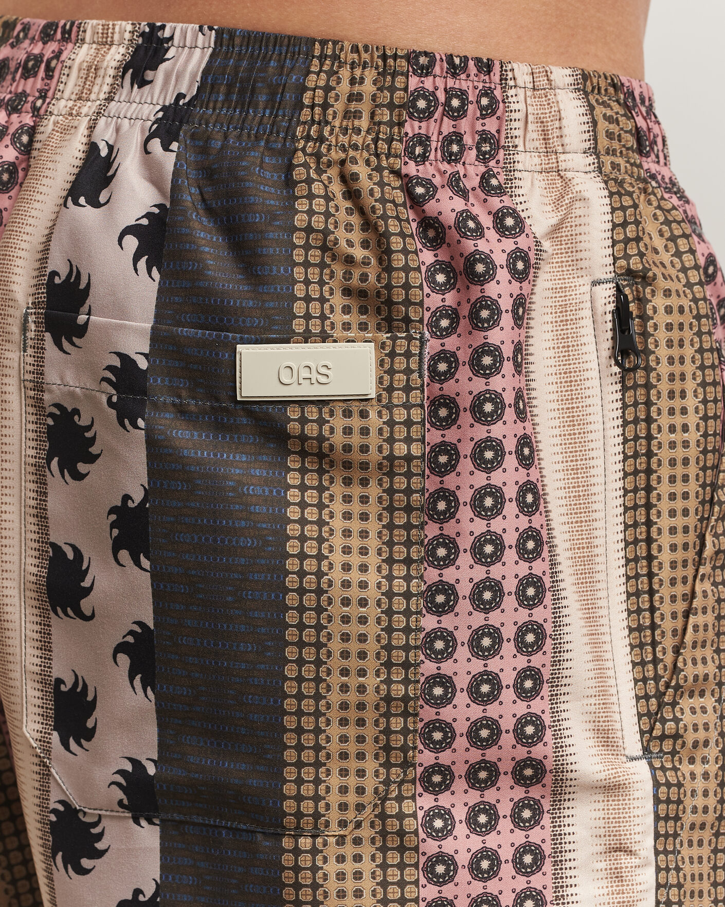 Mies | Uimahousut | OAS | Printed Swimshorts Multi