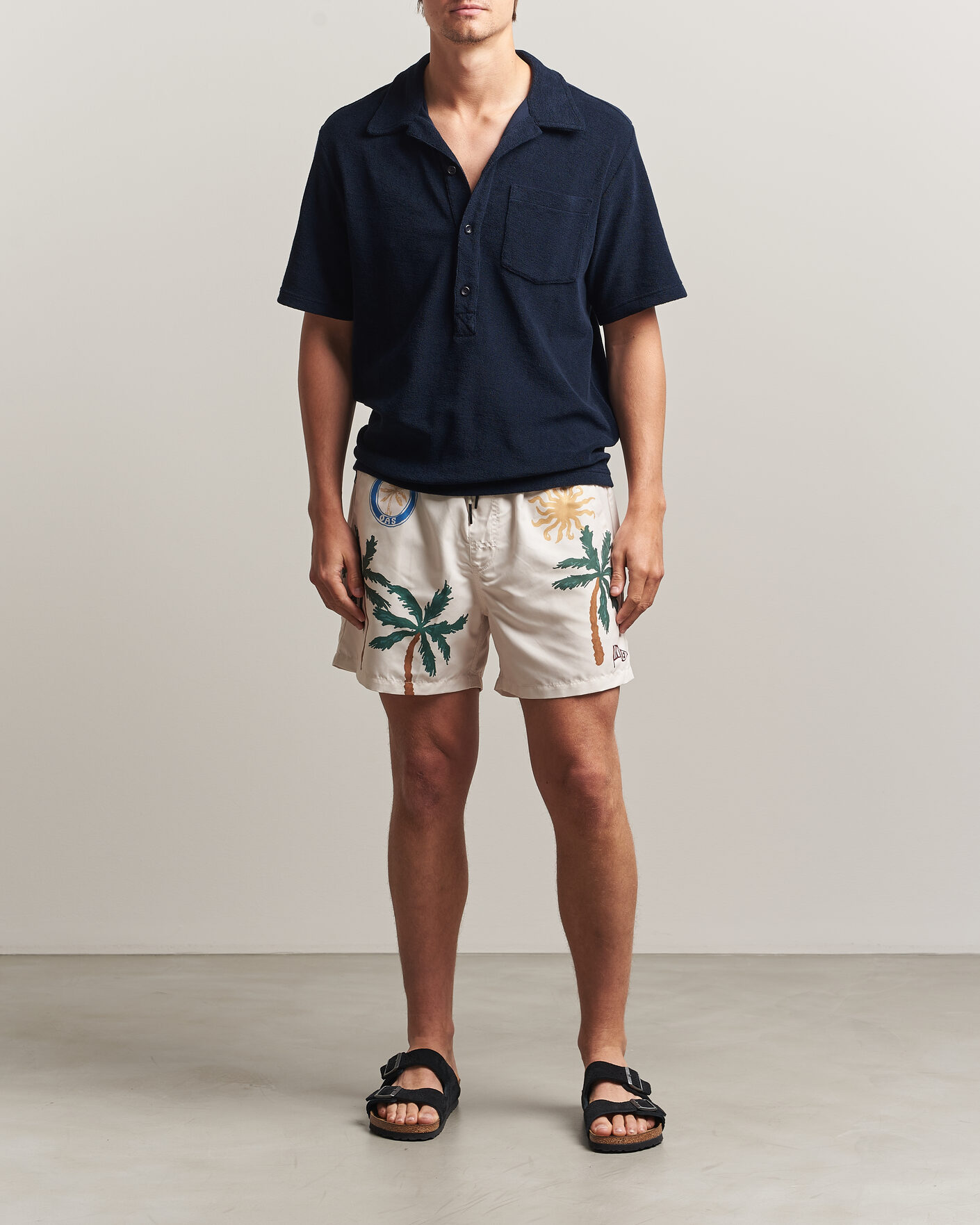 Mies | Uimahousut | OAS | Printed Swimshorts Multi