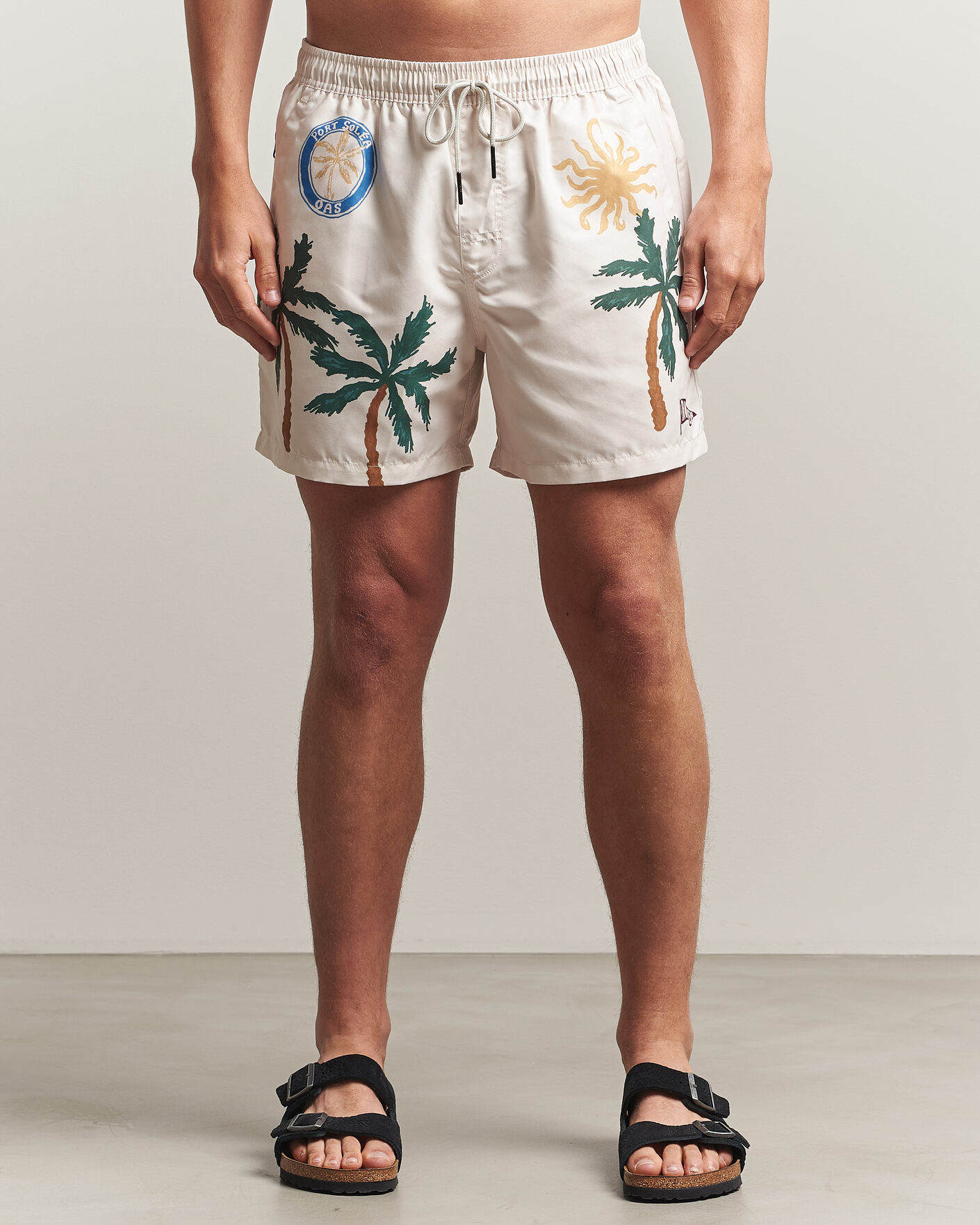Mies | Uimahousut | OAS | Granada Striped Swimshorts Multi