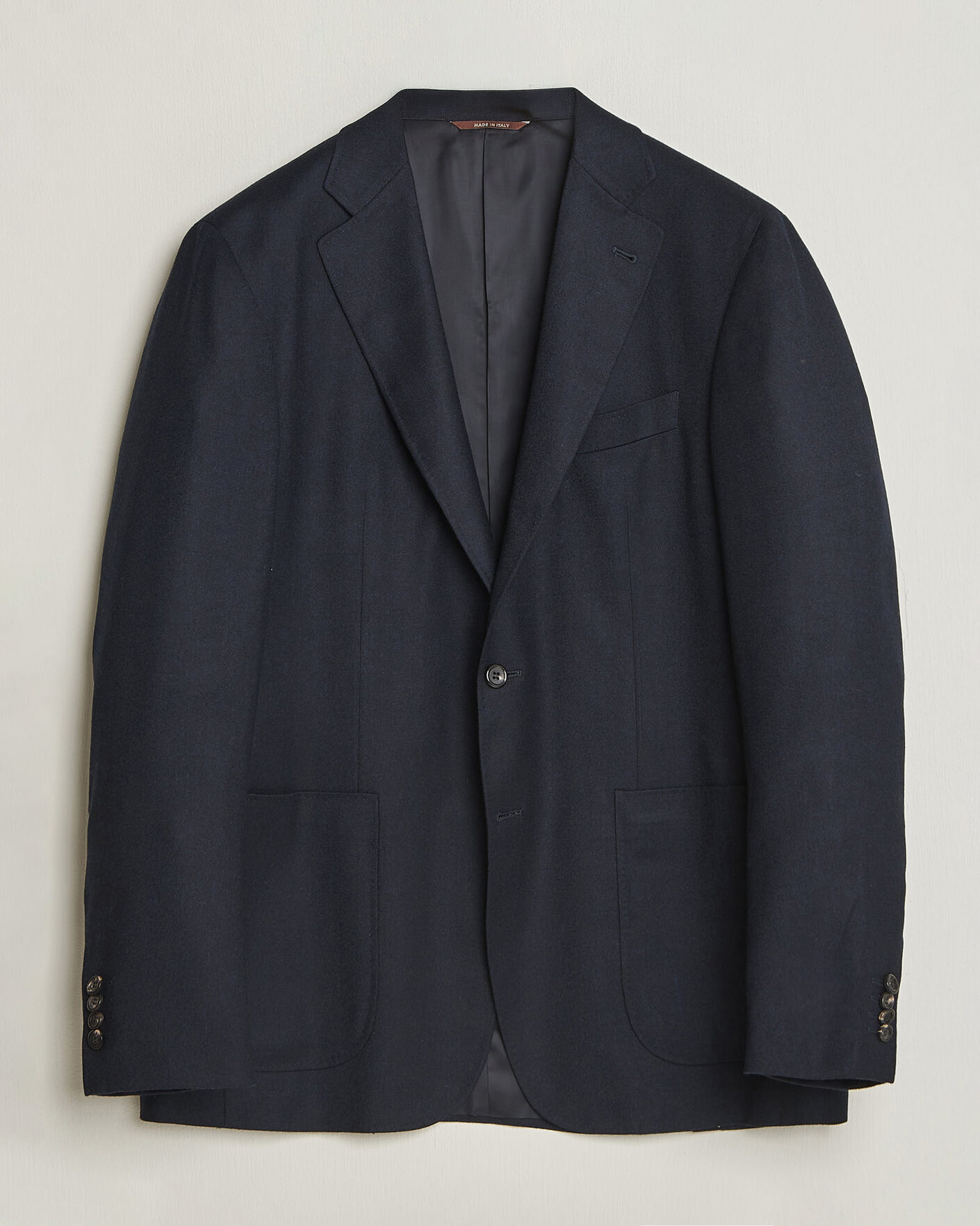 Mies | Pikkutakit | Canali | Kei Impeccabile Flannel Blazer Navy