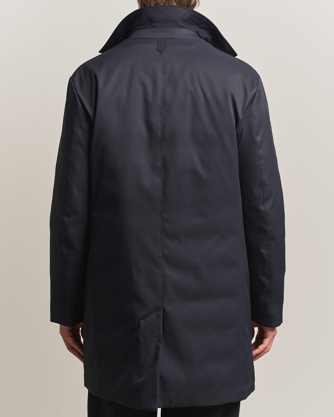 Mies | Takit | Canali | Zip Liner Down Coat Navy