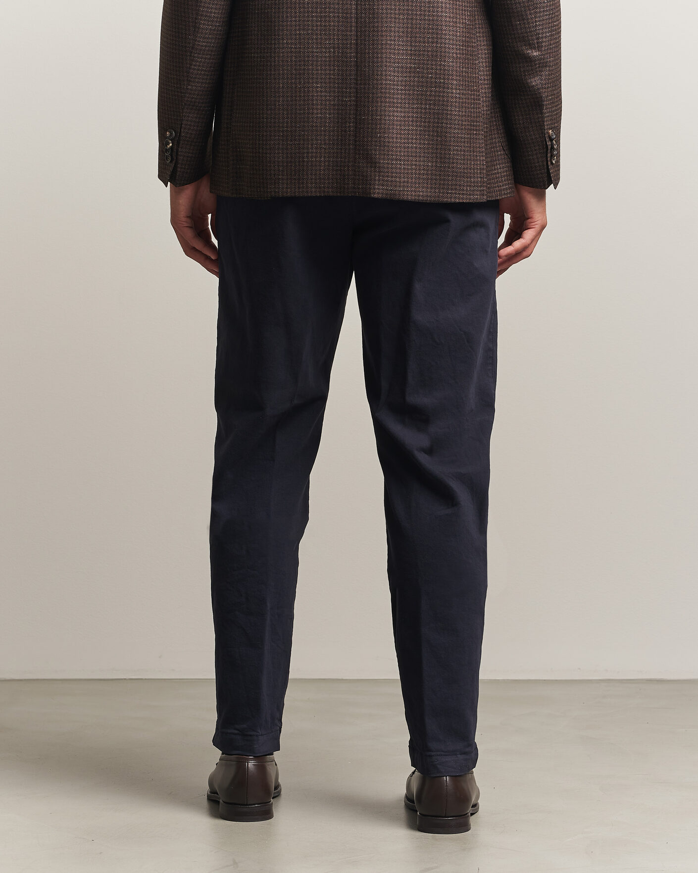 Mies | Housut | Canali | Cotton/Cashmere Chinos Navy
