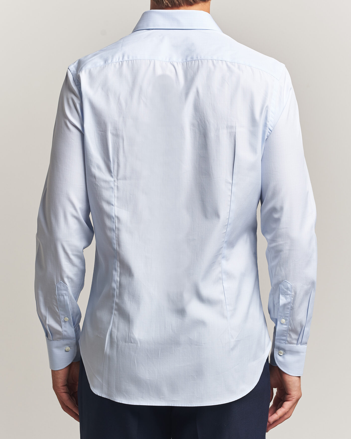 Mies | Kauluspaidat | Canali | Slim Fit Dress Shirt Light Blue Check