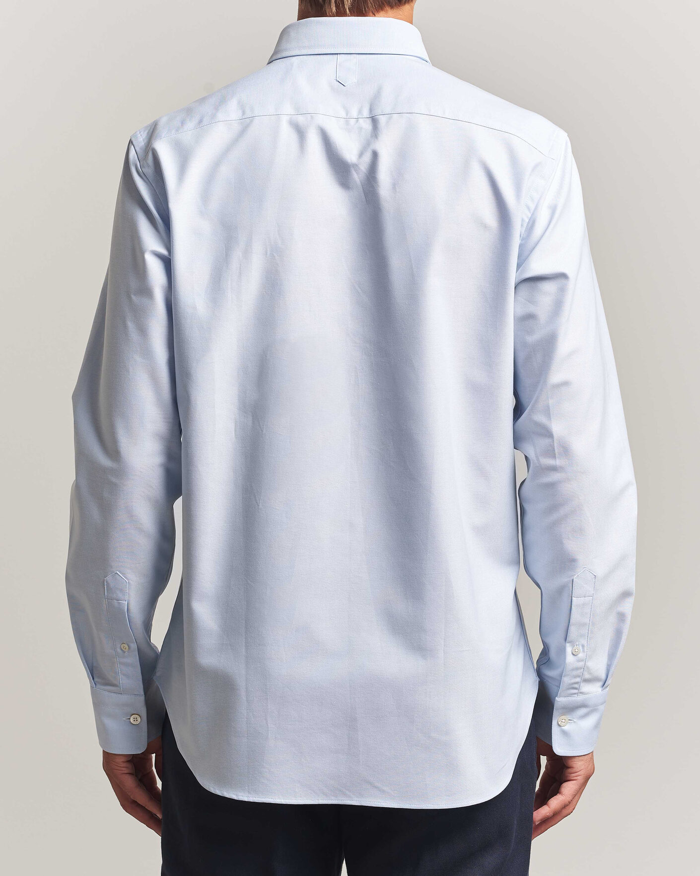 Mies | Kauluspaidat | Canali | Oxford Button Down Shirt Light Blue