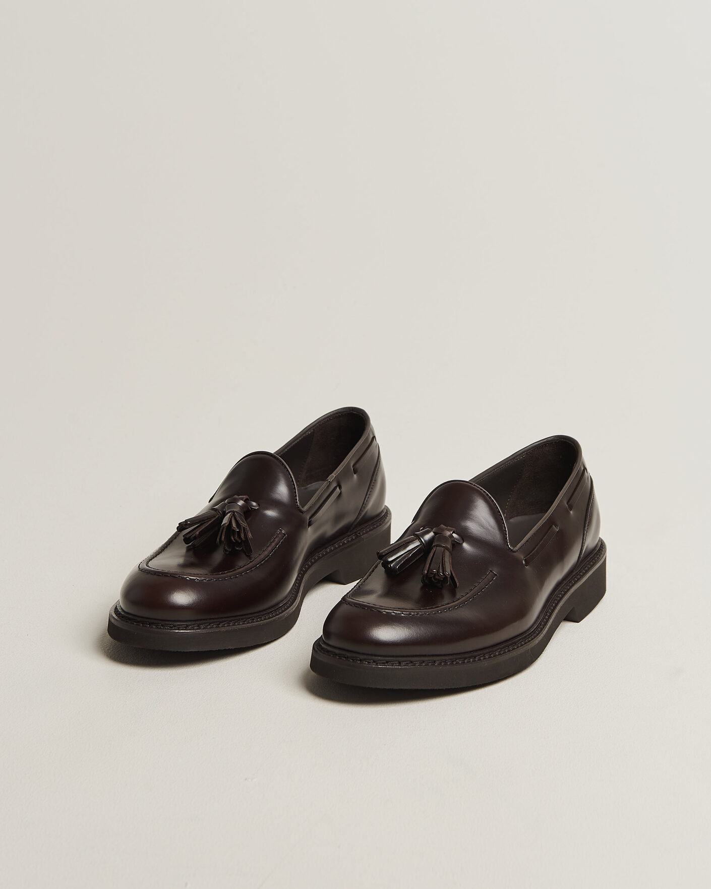 Mies | Loaferit | Canali | Tassel Loafers Dark Brown Calf