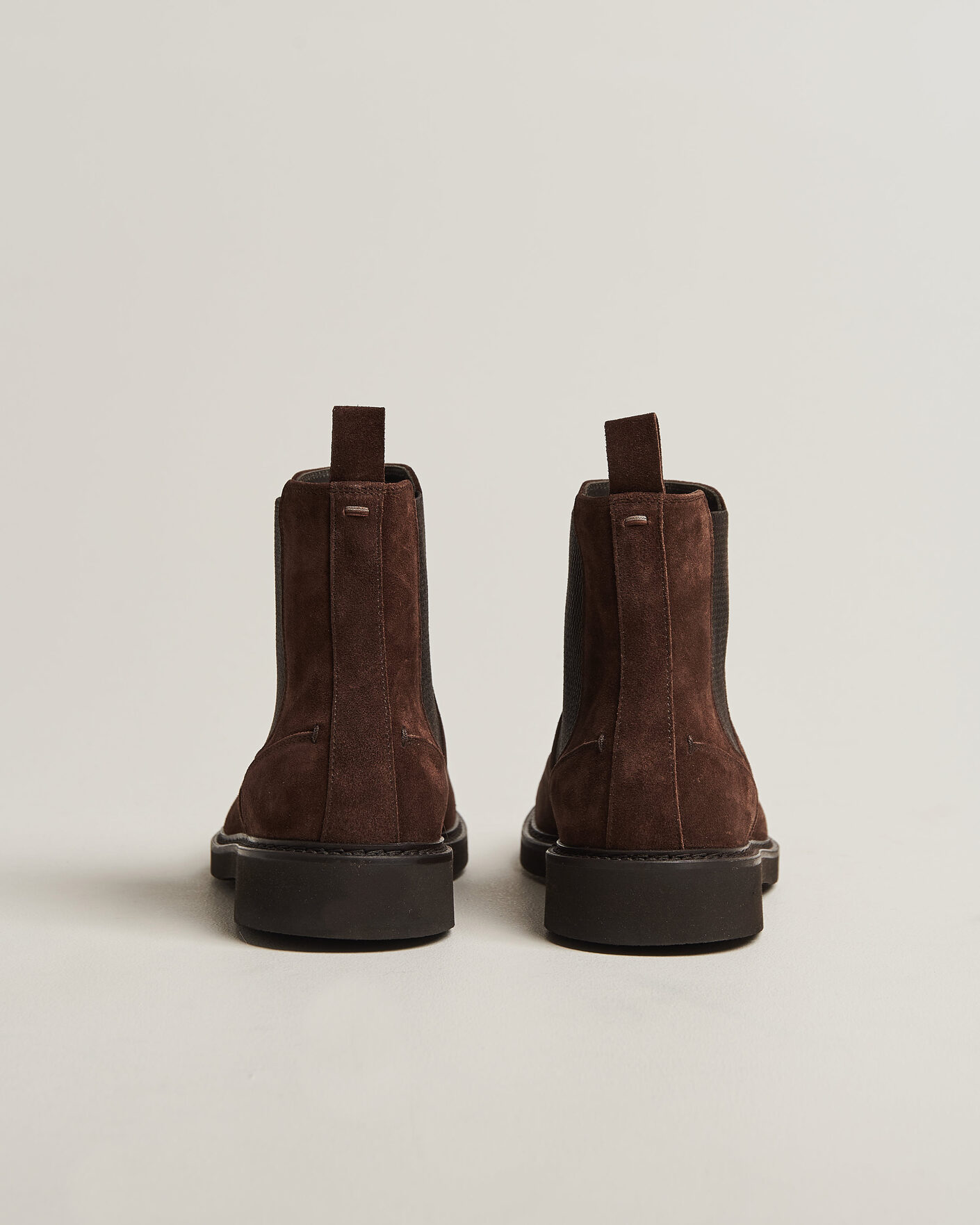 Mies | Nilkkurit | Canali | Chelsea Boots Dark Brown Suede
