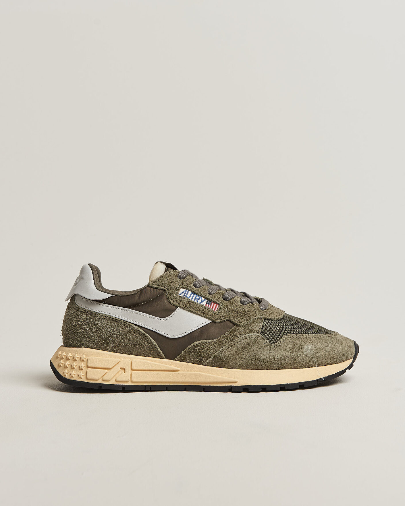 Mies | Tennarit | Autry | Reelwind Running Sneaker Olive Night/Grey
