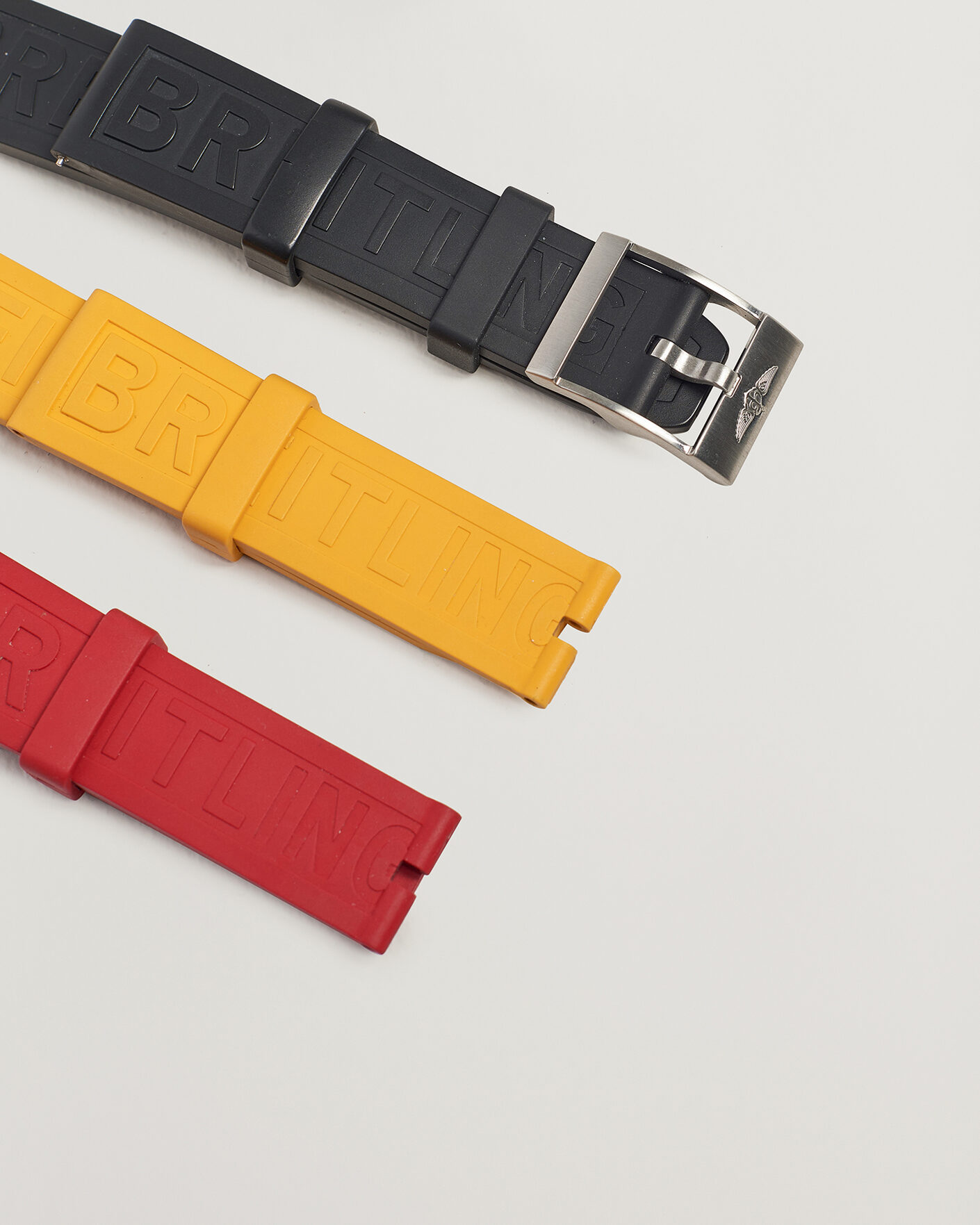 Mies | Pre-owned Tarvikkeet | Breitling Pre-Owned | Rubber Strap 22mm