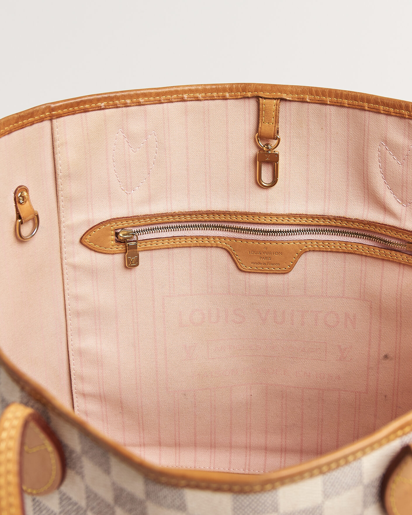 Mies | Pre-Owned & Vintage Bags | Louis Vuitton Pre-Owned | Neverfull MM Damier Azur