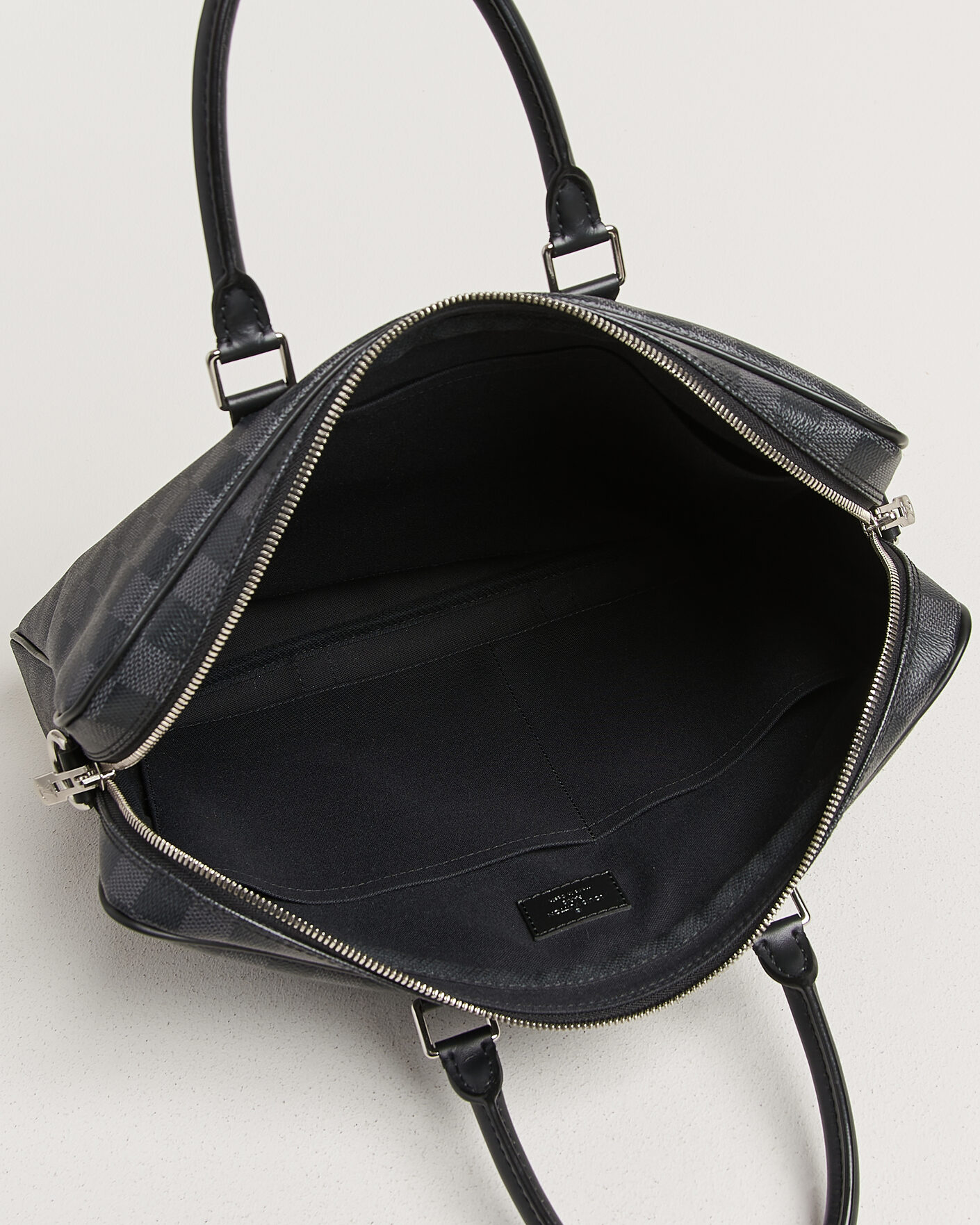 Mies | Pre-Owned & Vintage Bags | Louis Vuitton Pre-Owned | Porte Documents Damier Graphite