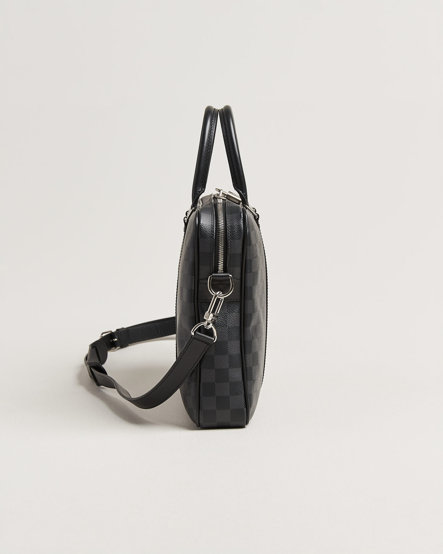 Mies | Pre-Owned & Vintage Bags | Louis Vuitton Pre-Owned | Porte Documents Damier Graphite