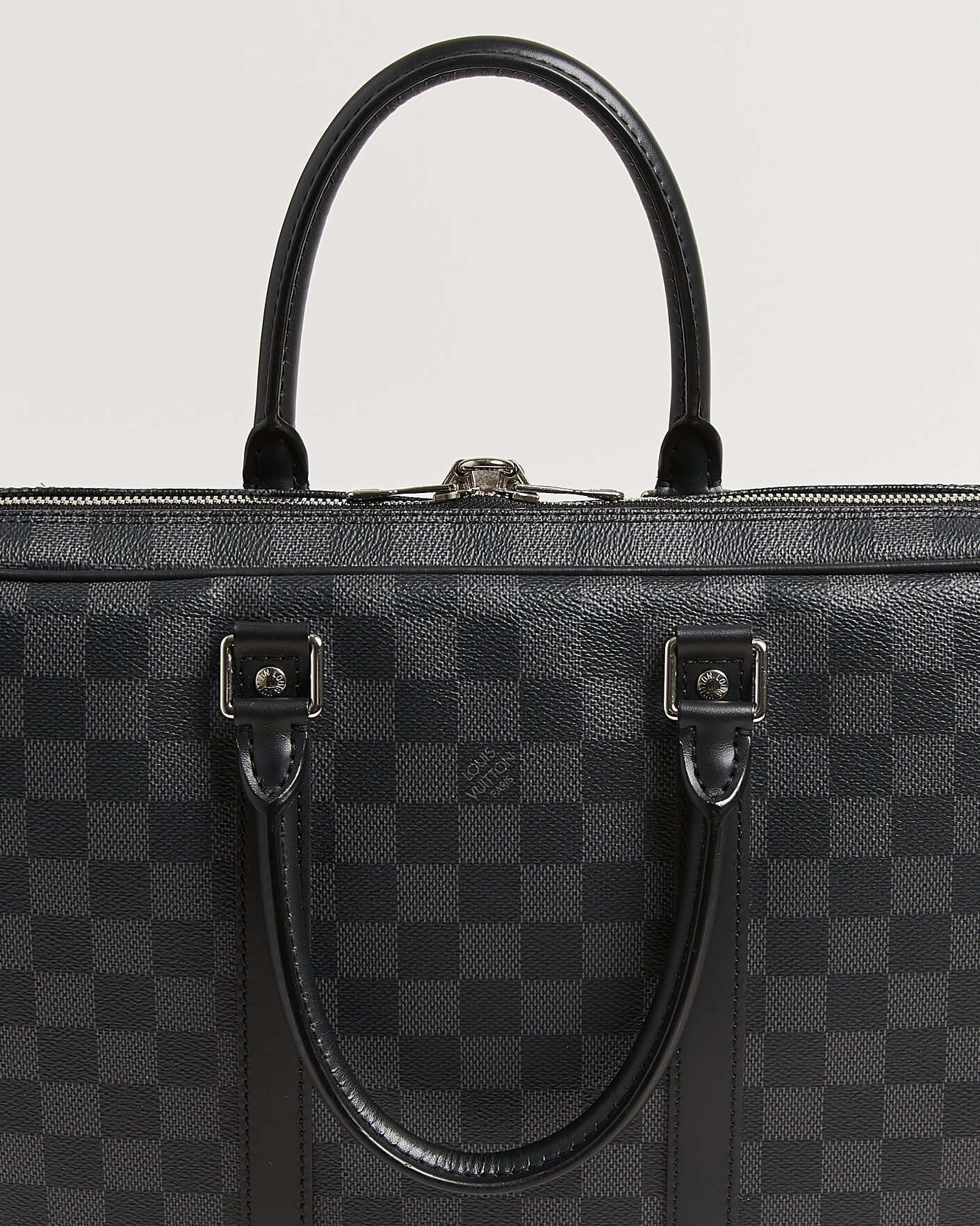 Mies | Pre-Owned & Vintage Bags | Louis Vuitton Pre-Owned | Porte Documents Damier Graphite
