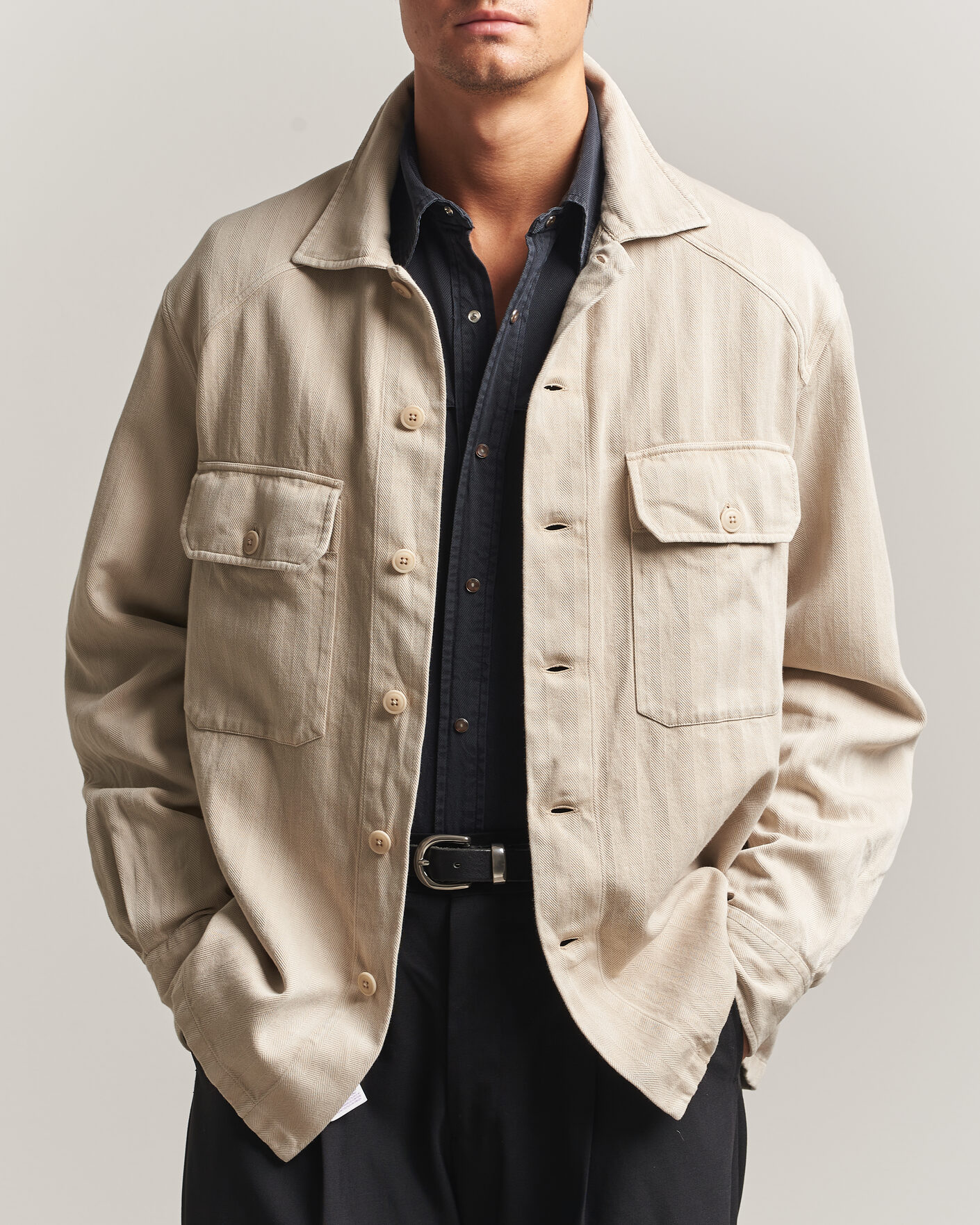 Mies | Kauluspaidat | Ralph Lauren Purple Label | Long Sleeve Shirt Campagne