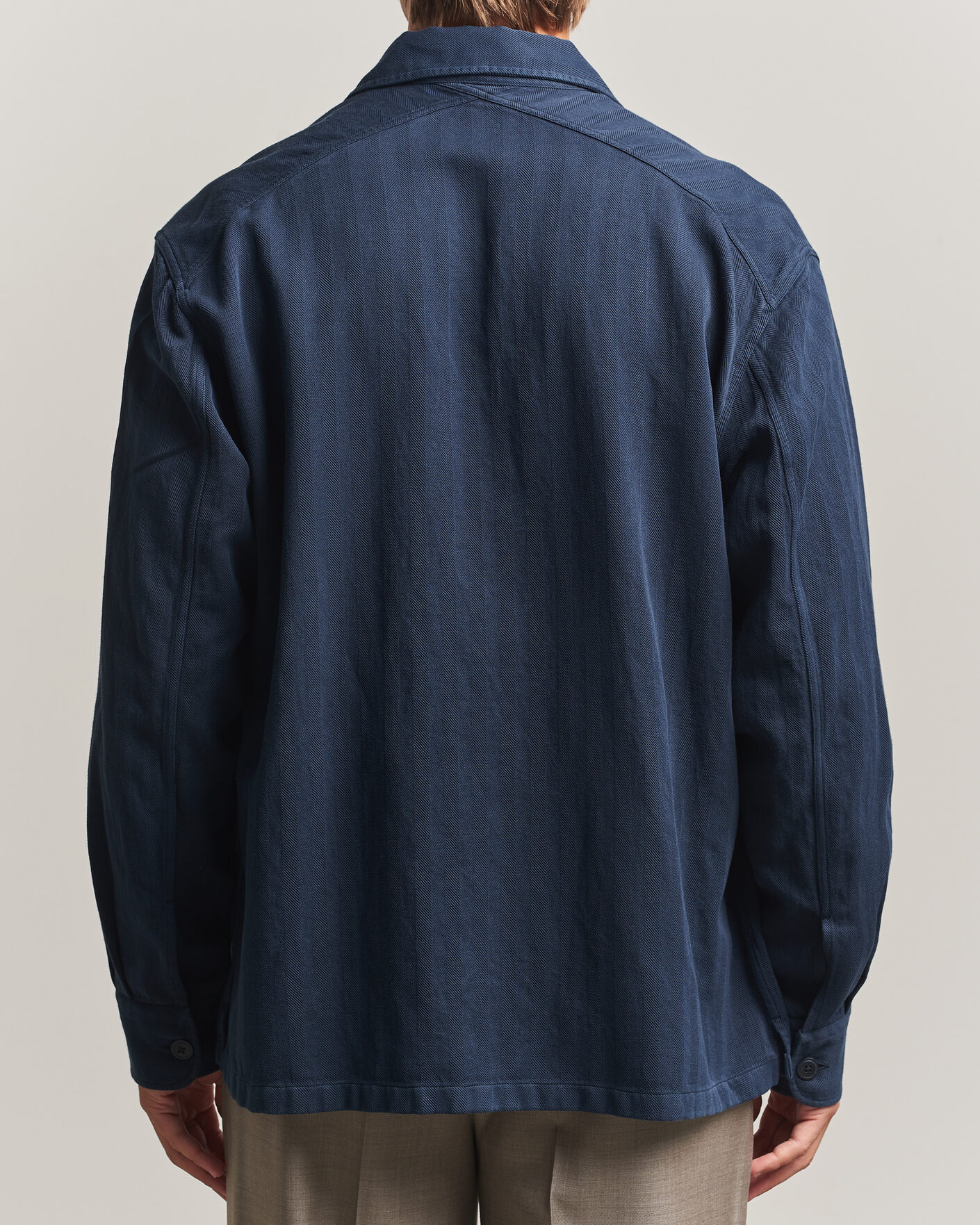 Mies | Kauluspaidat | Ralph Lauren Purple Label | Long Sleeve Shirt Racing Navy
