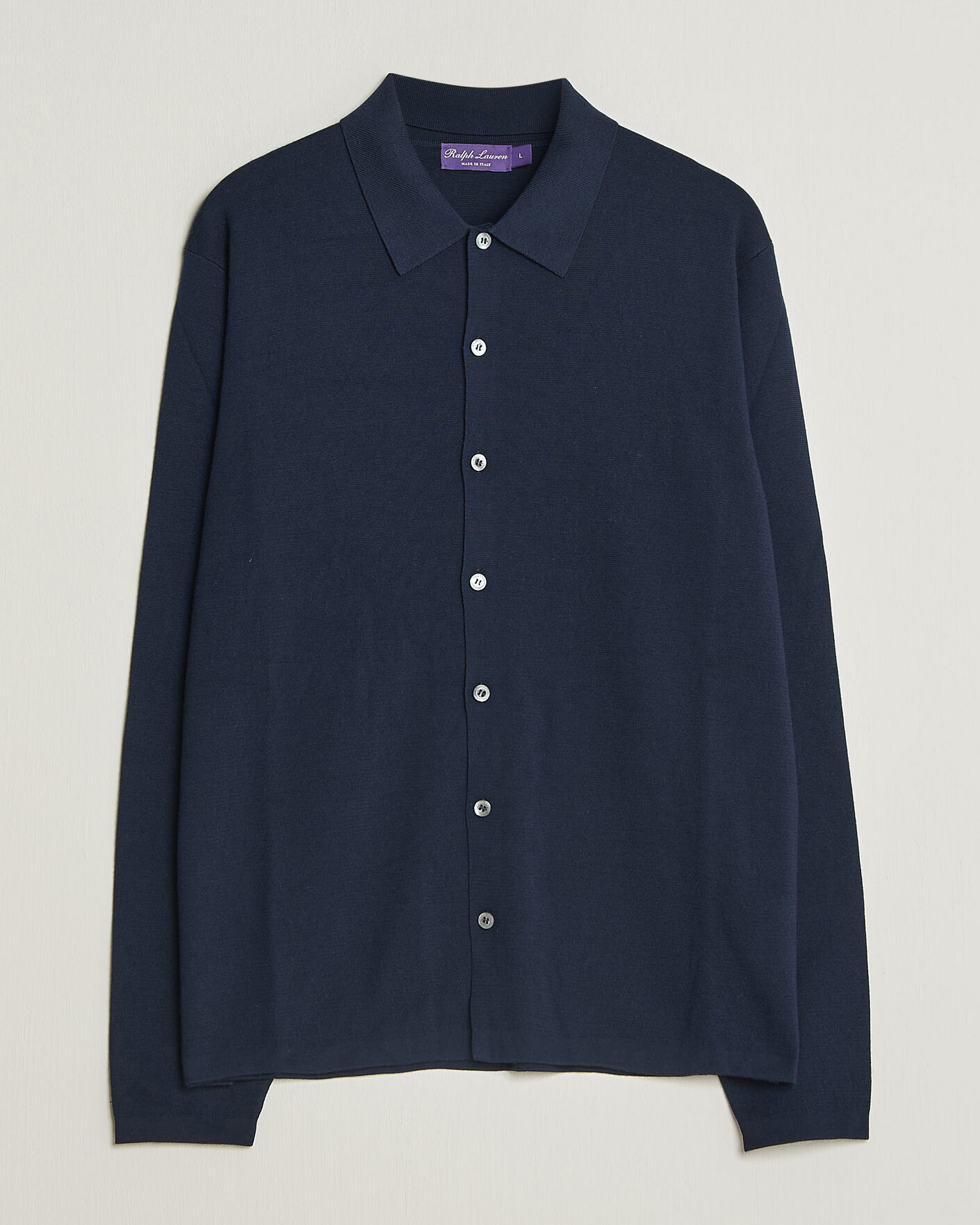 Mies | Puserot | Ralph Lauren Purple Label | Milano Stich Cardigan  Racing Navy