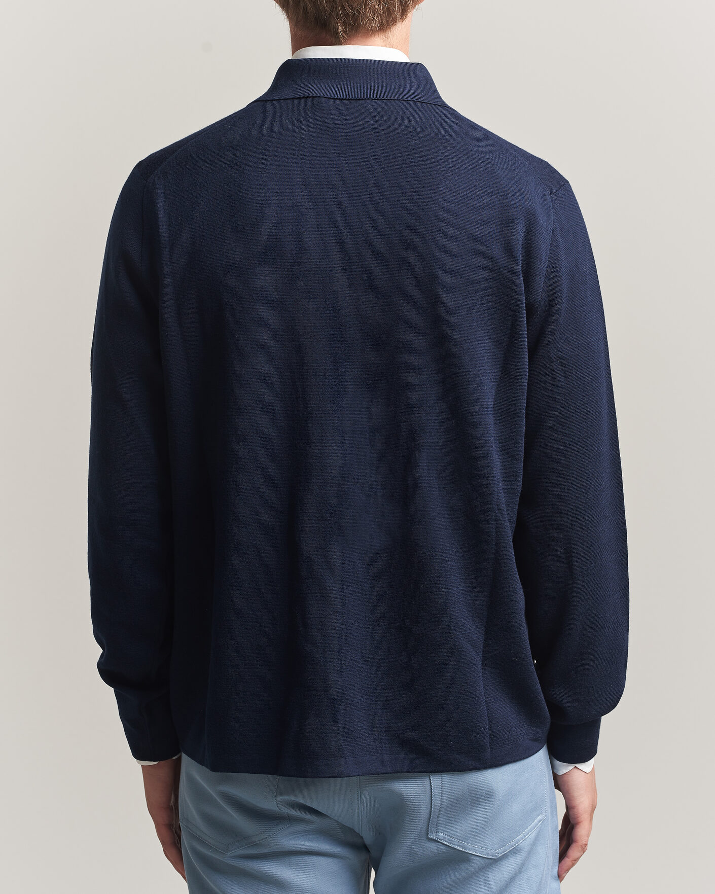 Mies | Puserot | Ralph Lauren Purple Label | Milano Stich Cardigan  Racing Navy